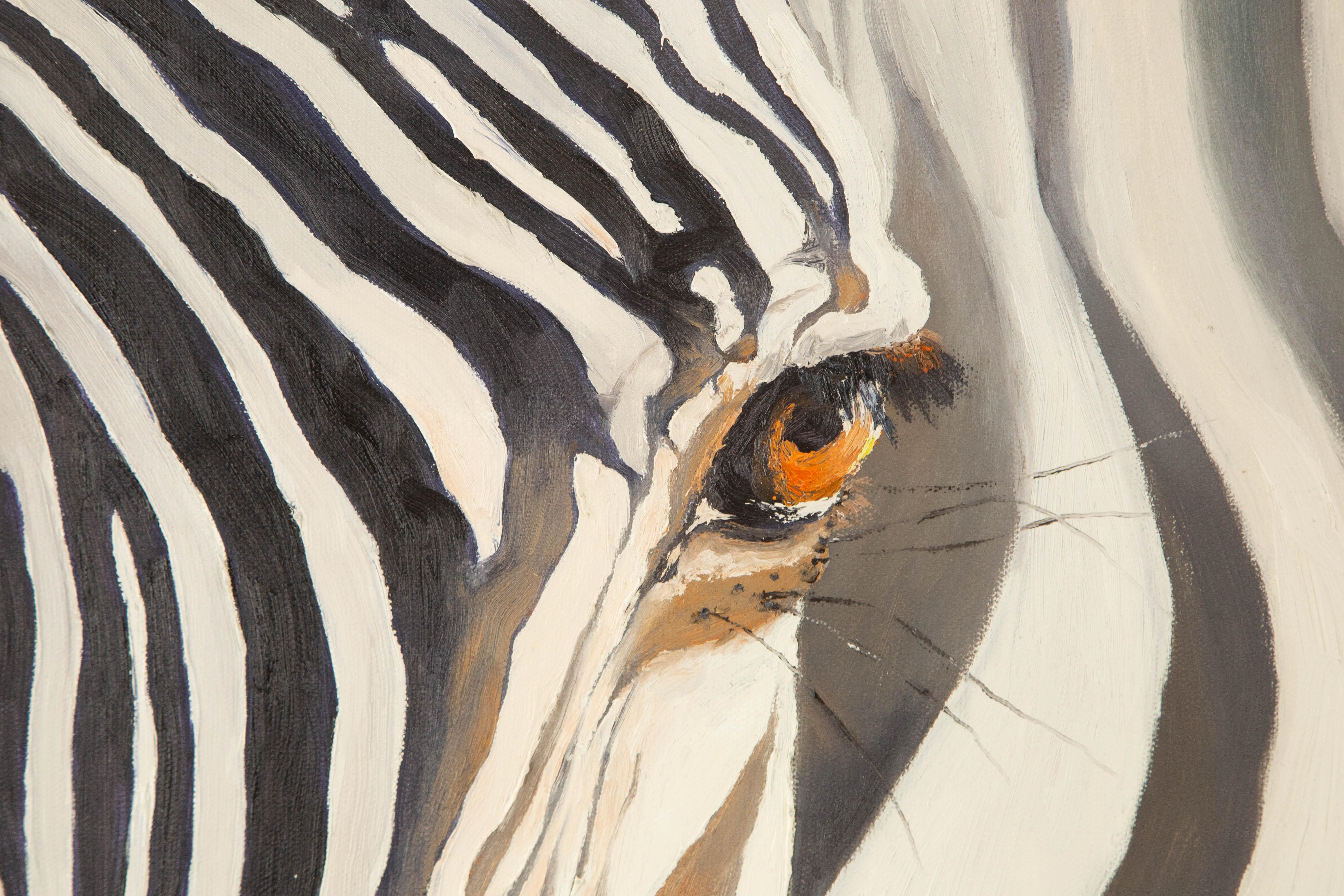 Zhenpeng Zhou Animal Original Oil On Canvas 