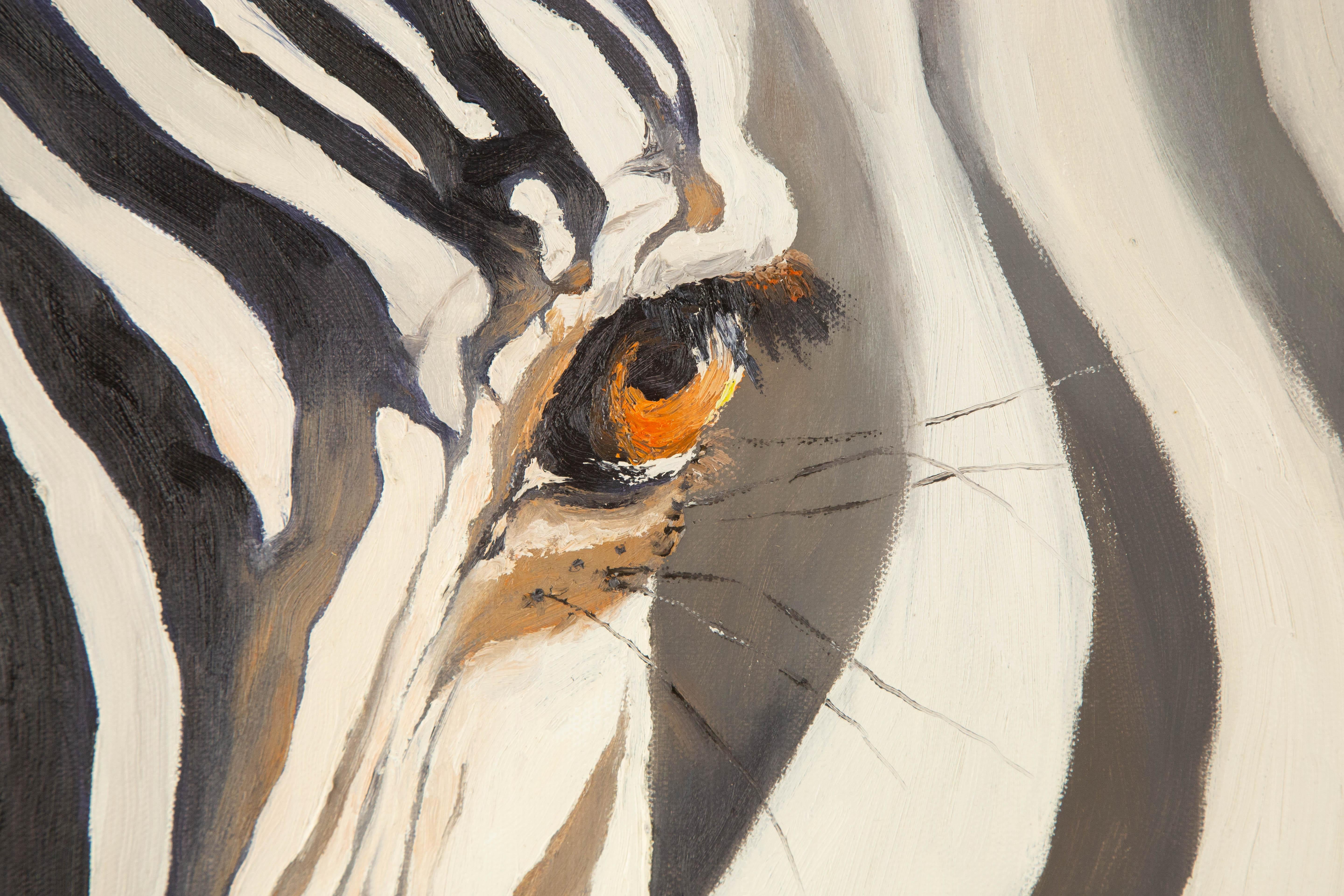 Zhenpeng Zhou Animal Original Oil On Canvas 