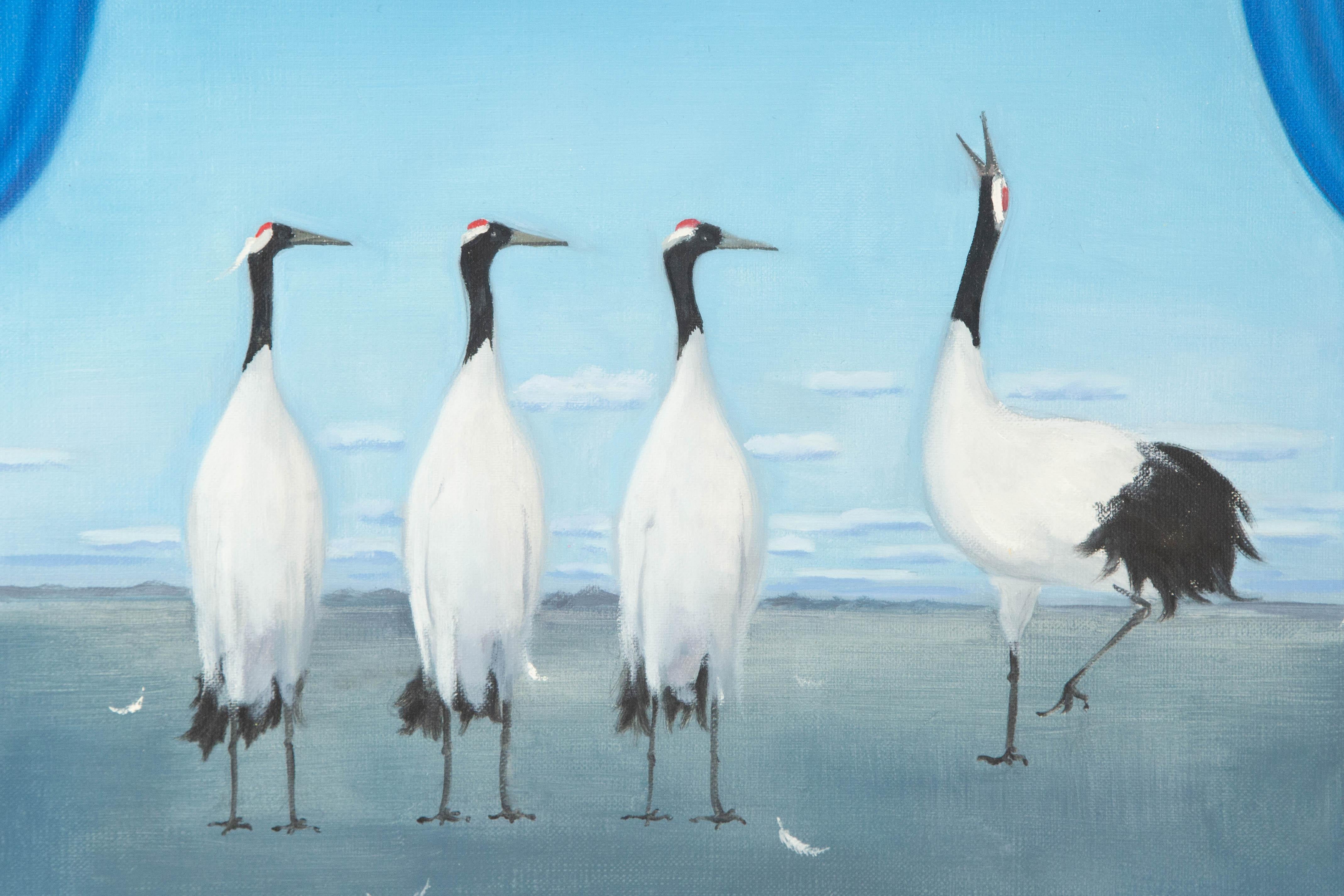 Zhenpeng Zhou Animal Original Oil On Canvas 