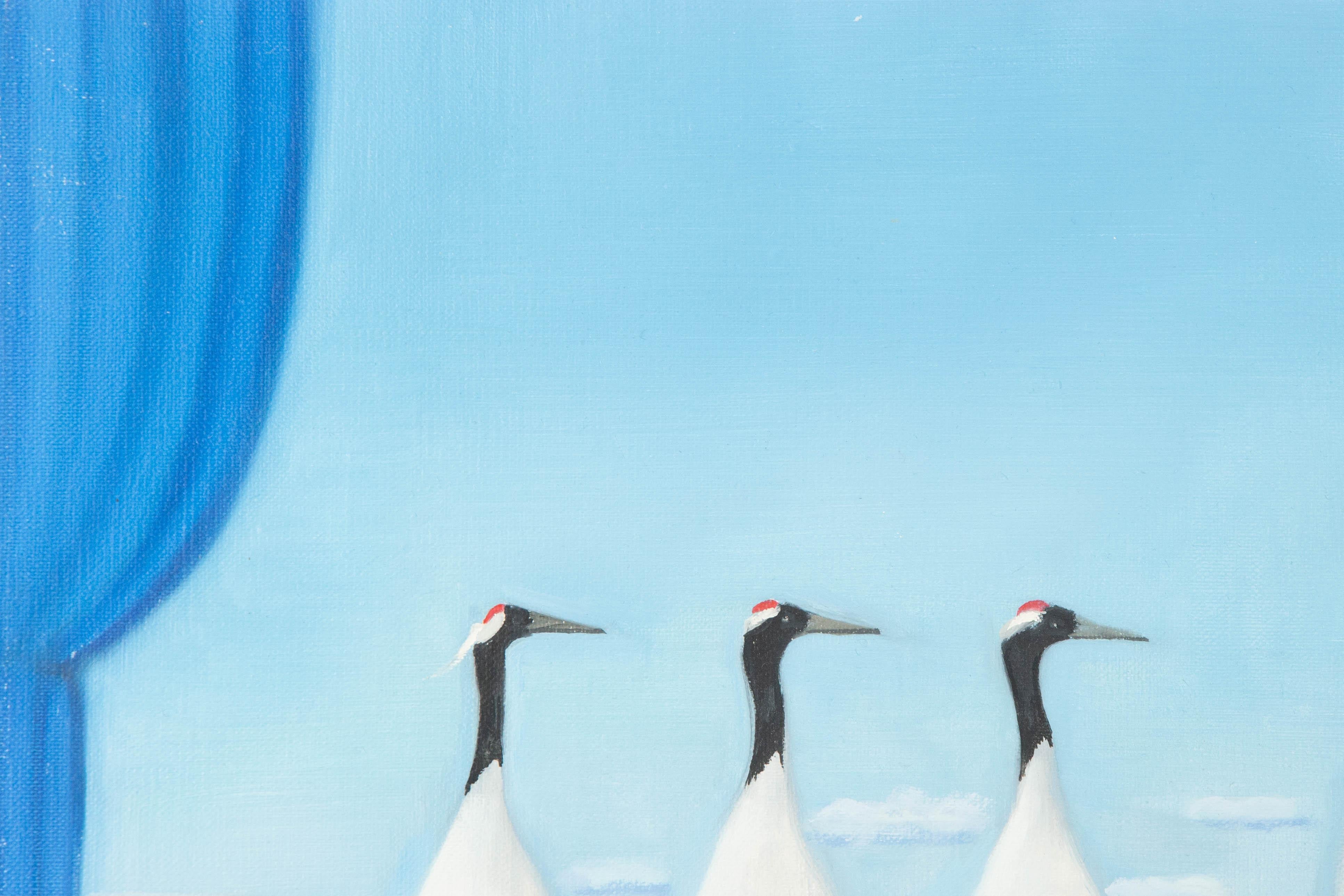 Zhenpeng Zhou Animal Original Oil On Canvas 