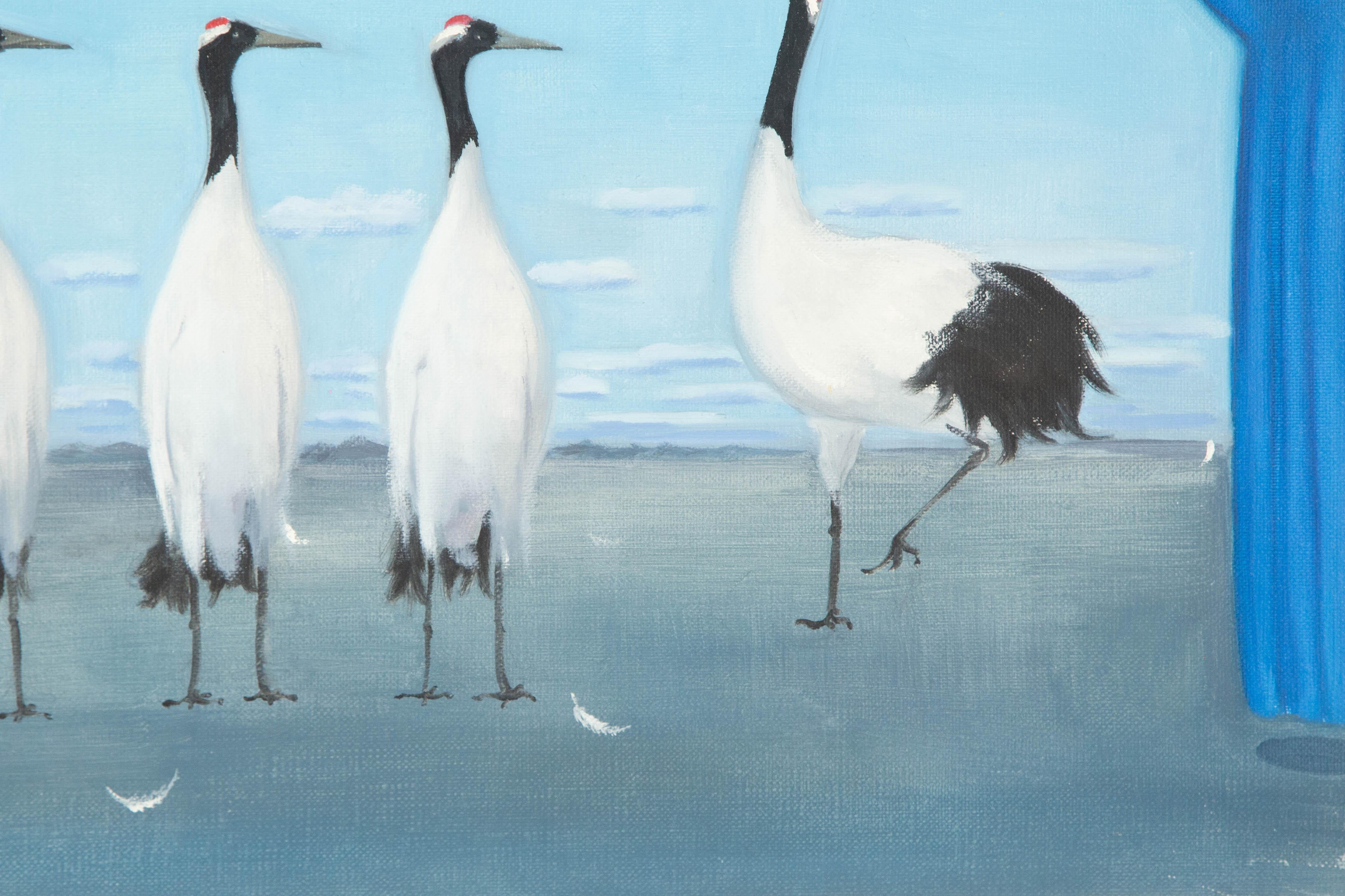 Zhenpeng Zhou Animal Original Oil On Canvas 