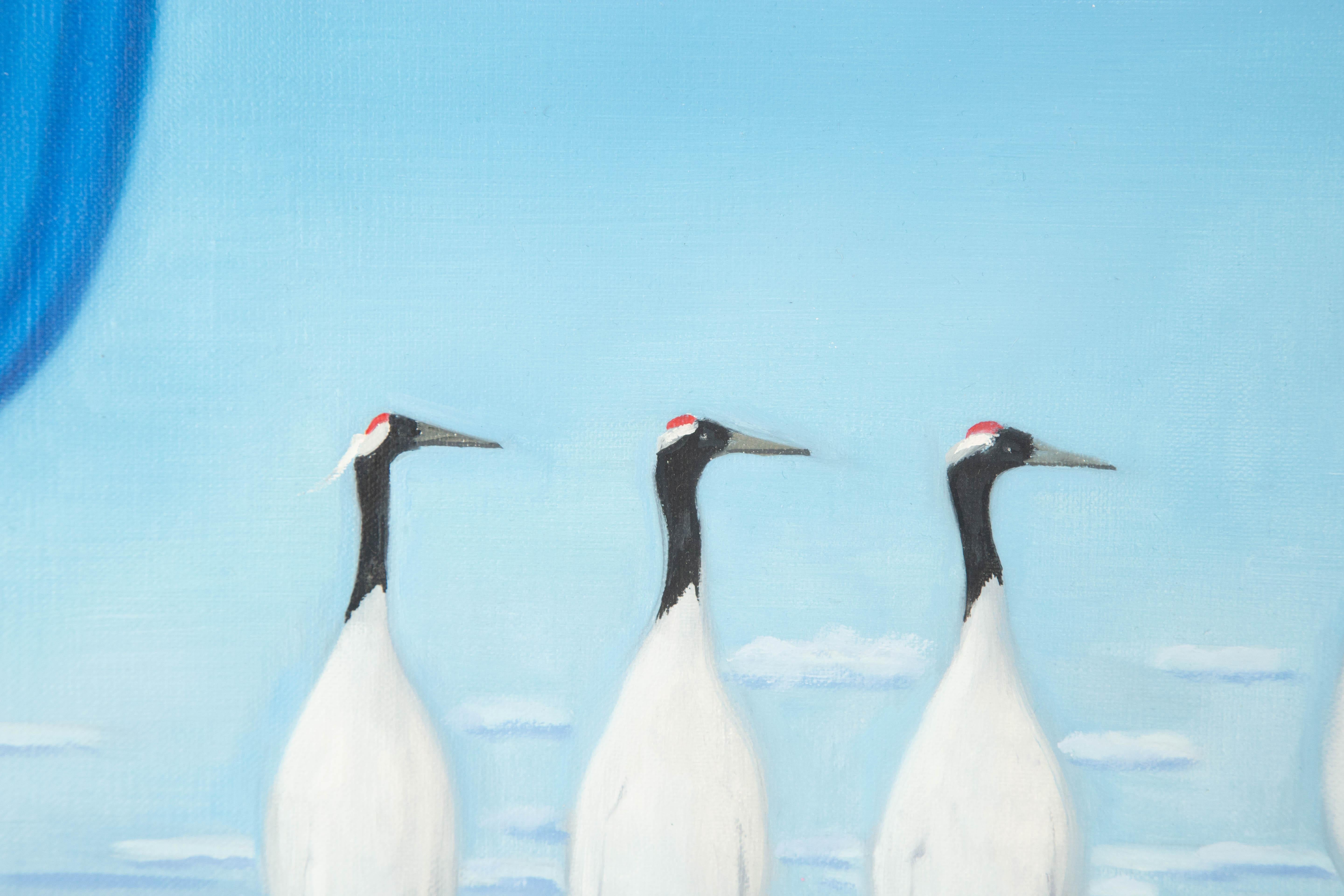 Zhenpeng Zhou Animal Original Oil On Canvas 