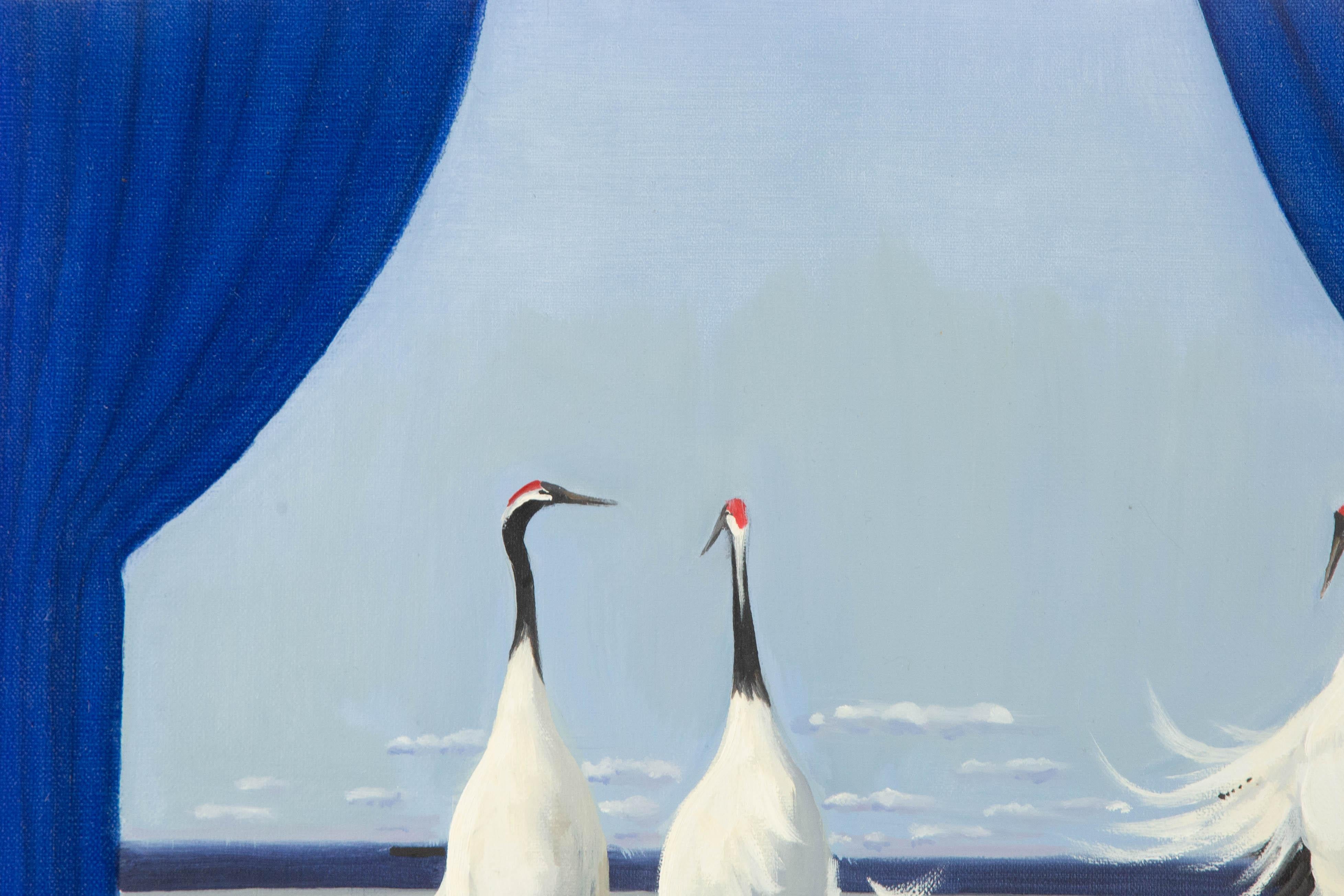 Zhenpeng Zhou Animal Original Oil On Canvas 