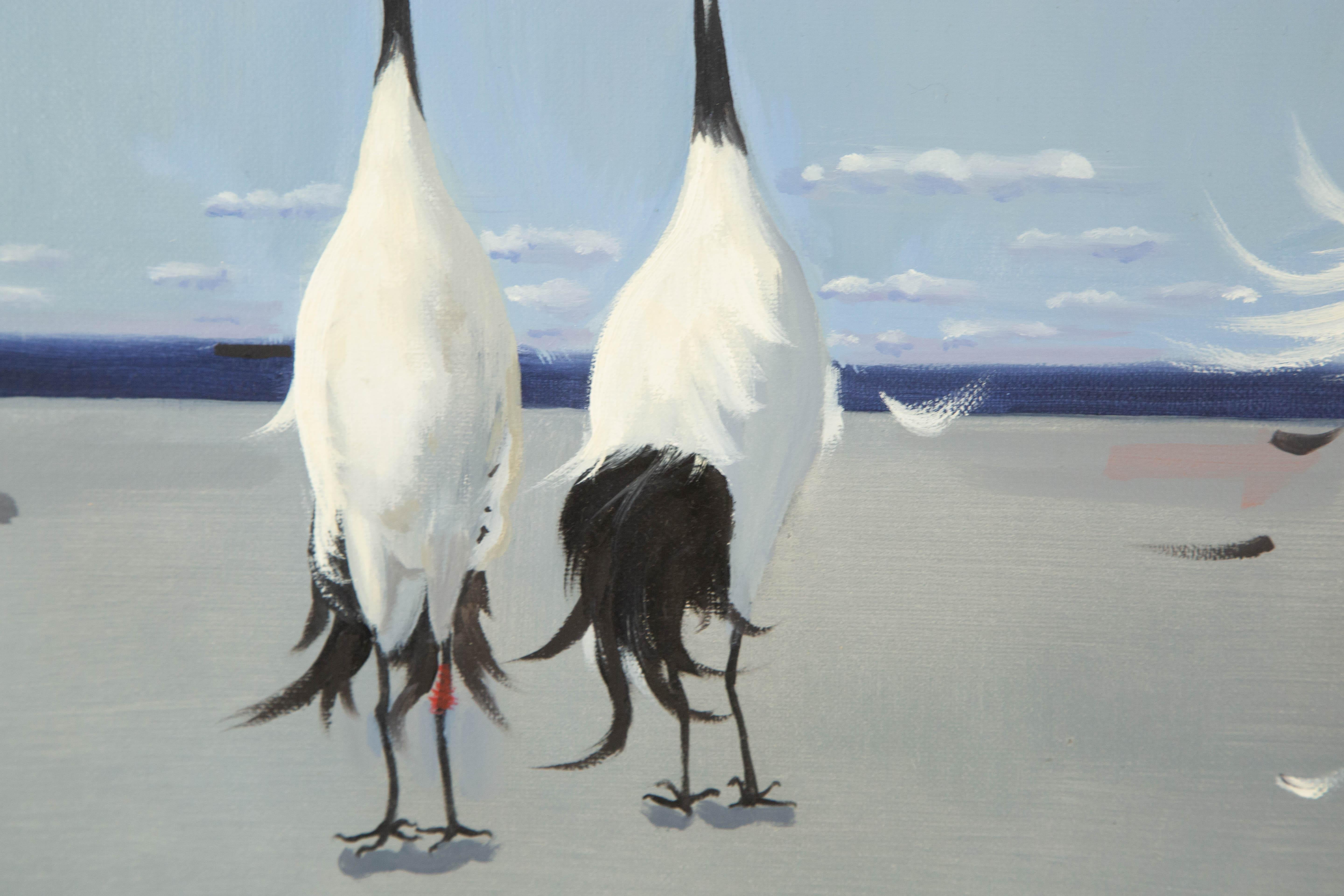 Zhenpeng Zhou Animal Original Oil On Canvas 