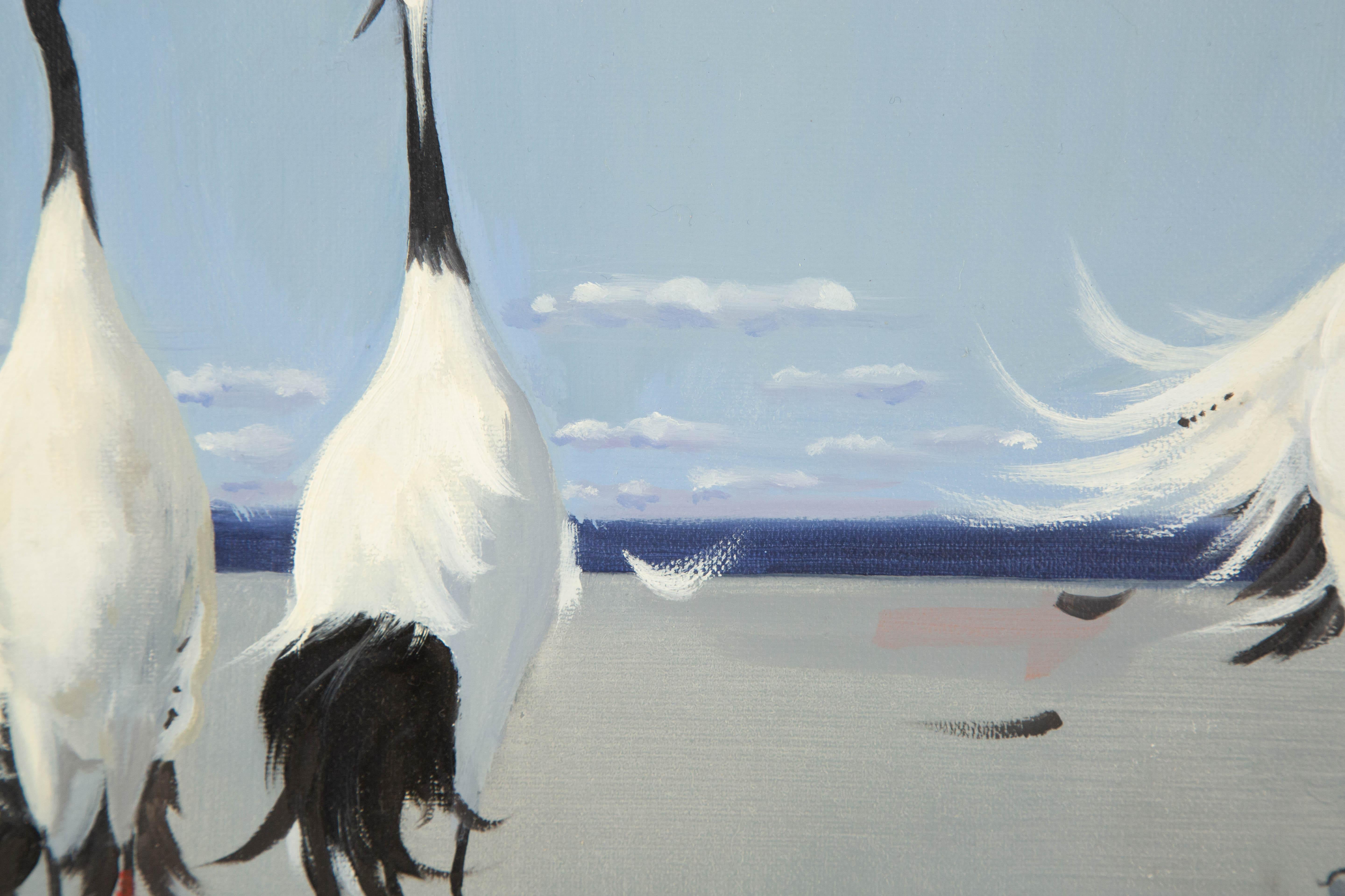 Zhenpeng Zhou Animal Original Oil On Canvas 