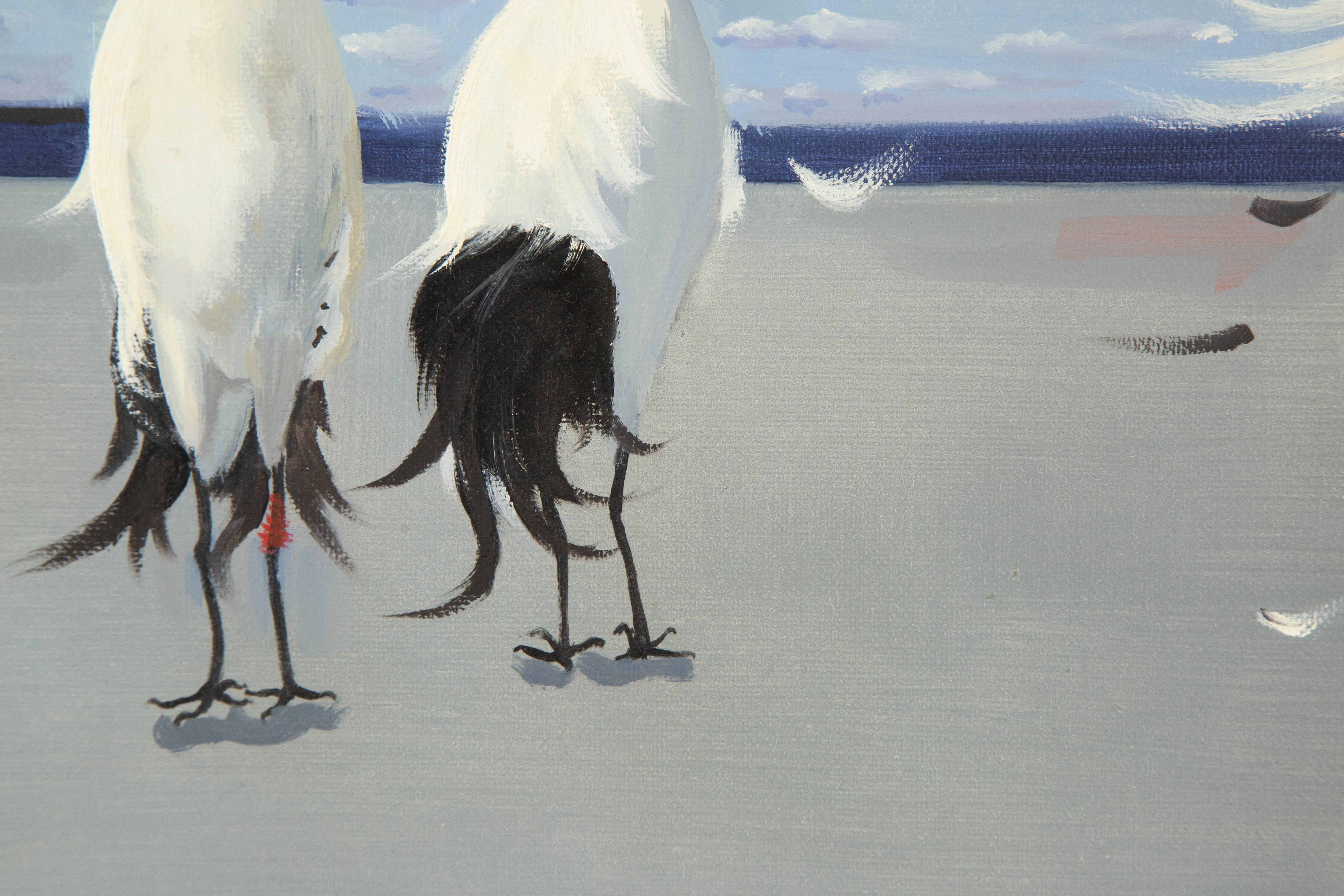 Zhenpeng Zhou Animal Original Oil On Canvas 