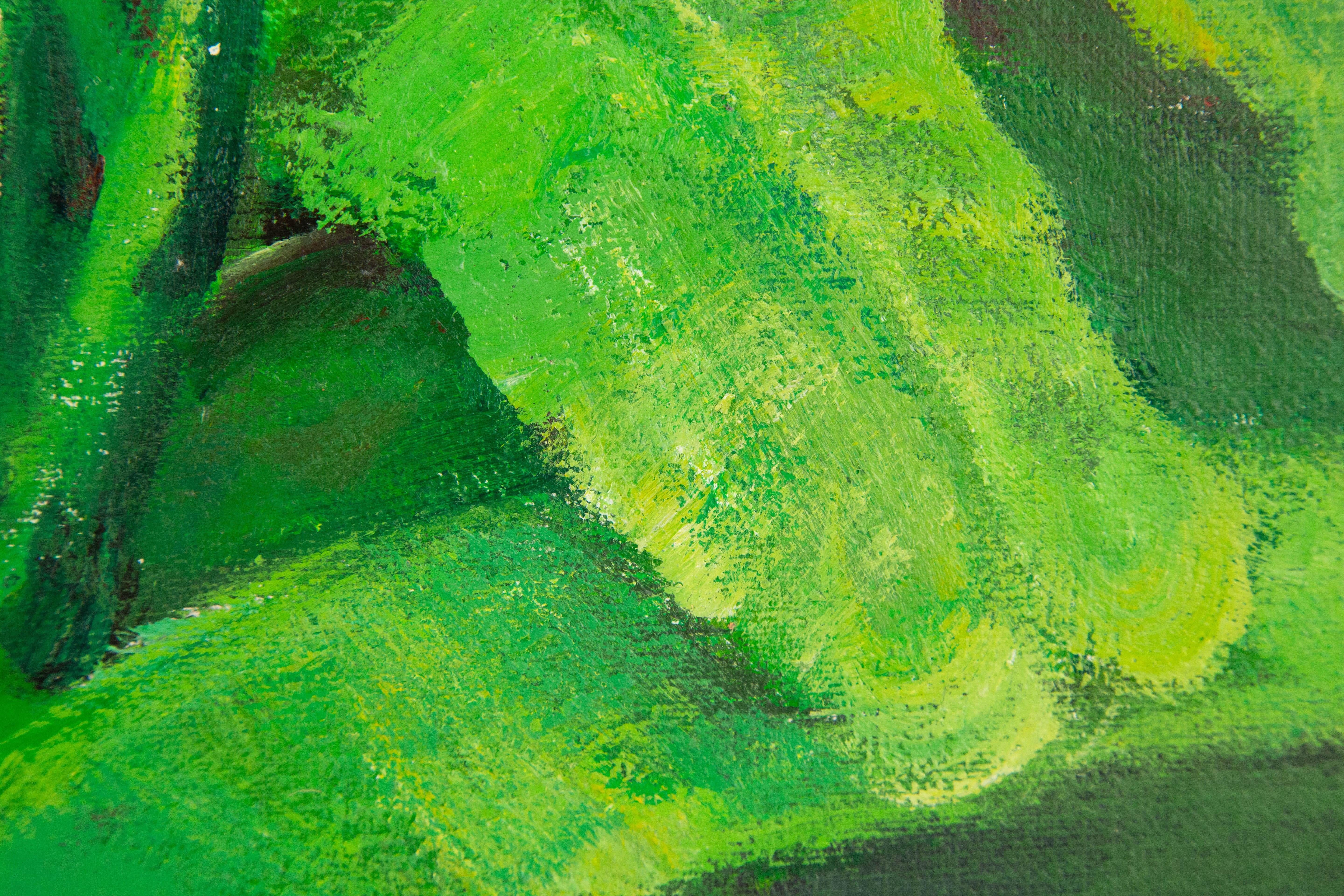 Zhenpeng Zhou Contemporary Original Öl auf Leinwand 