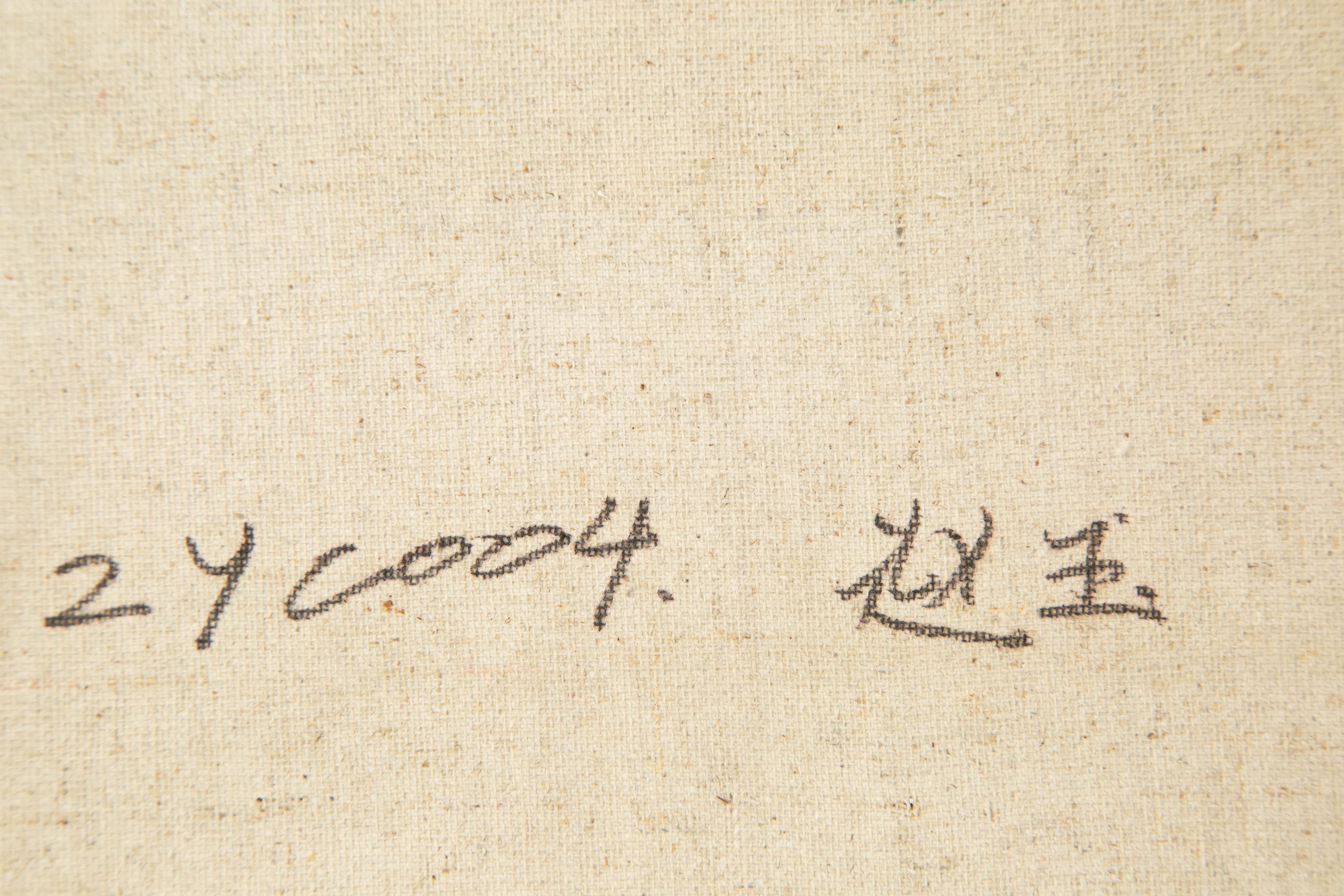 Zhenpeng Zhou Contemporary Original Öl auf Leinwand 