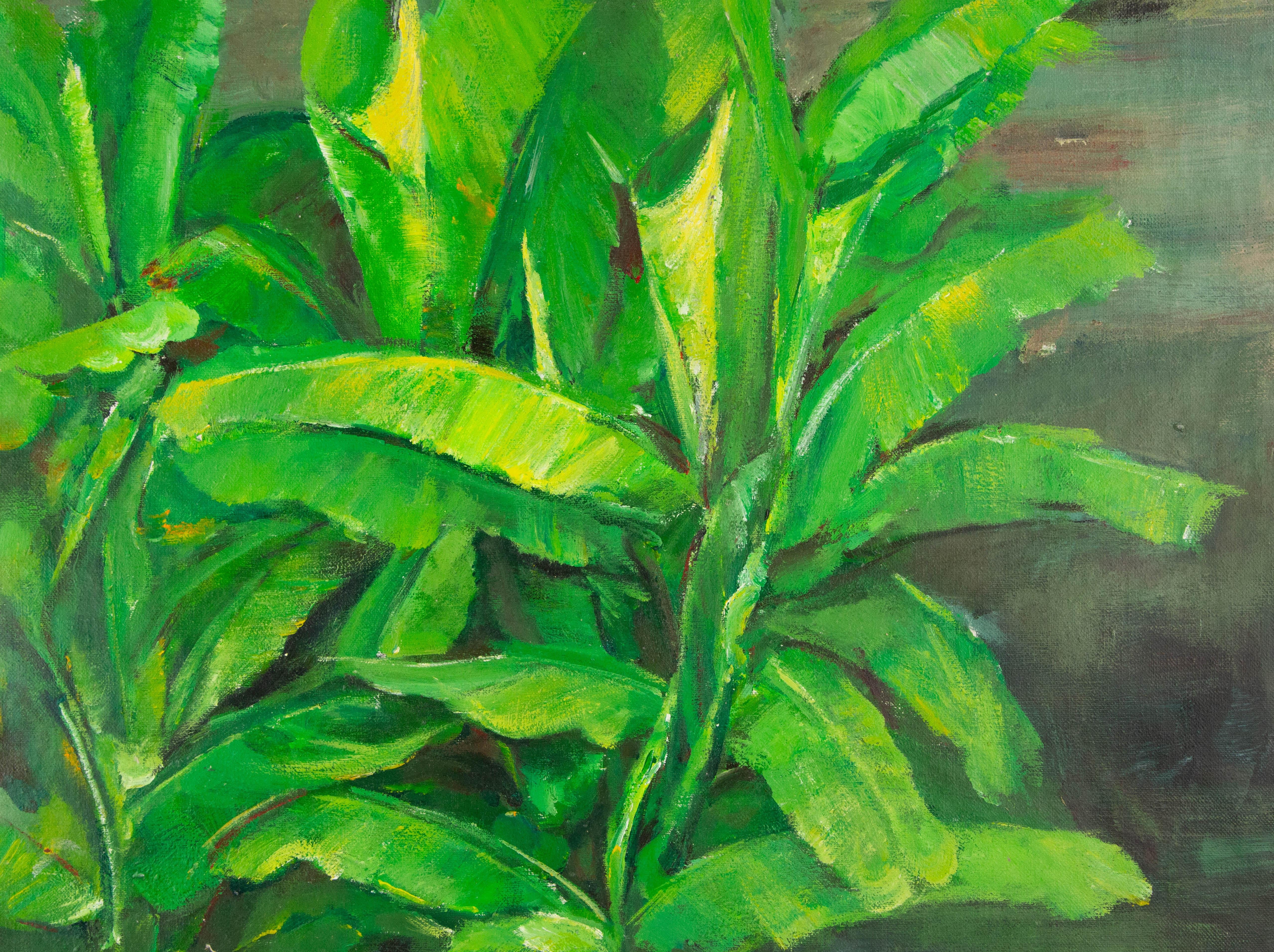 Zhenpeng Zhou Contemporary Original Öl auf Leinwand "Vigorous Vitality"
