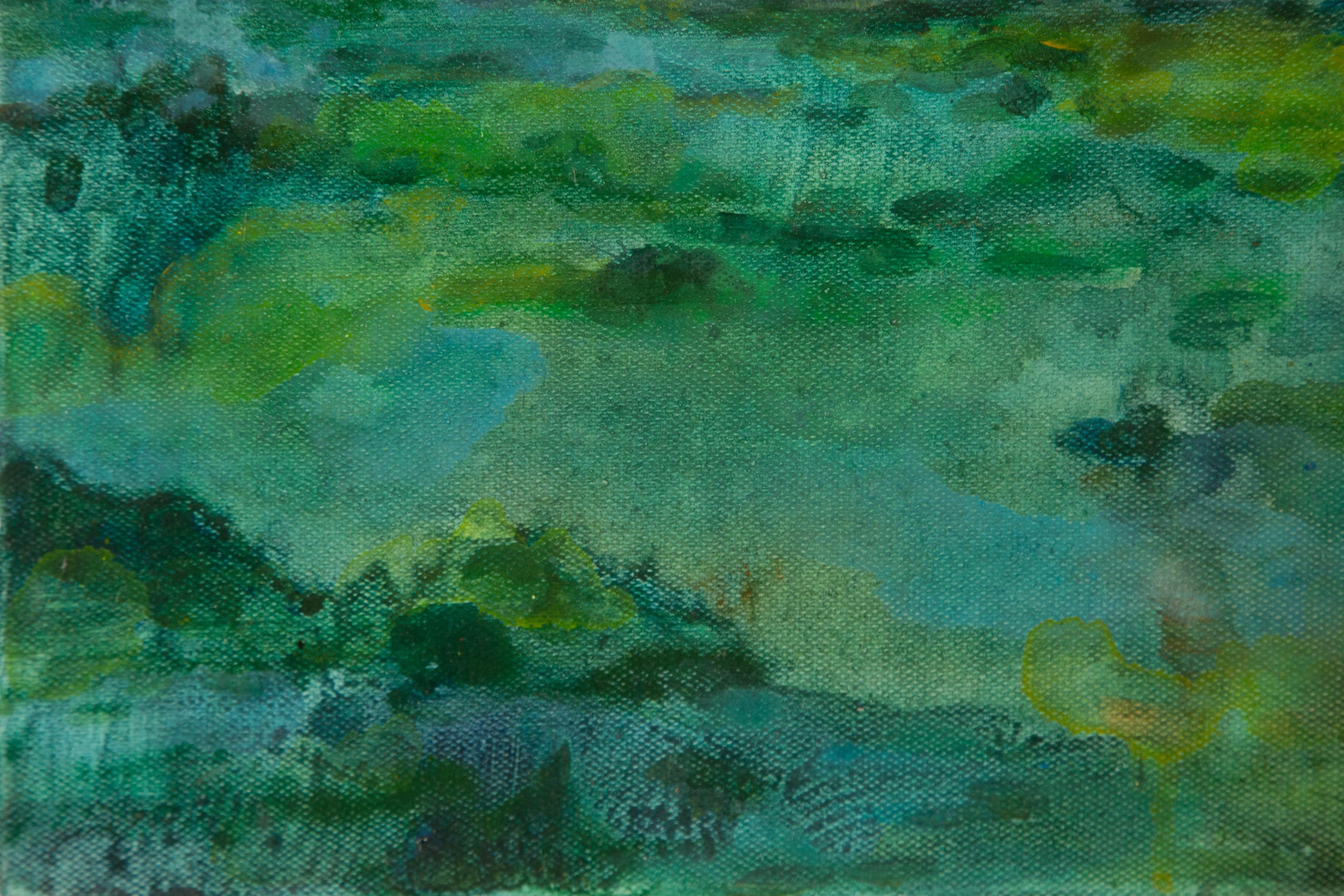 Zhenpeng Zhou Landschaft Original Öl auf Leinwand 