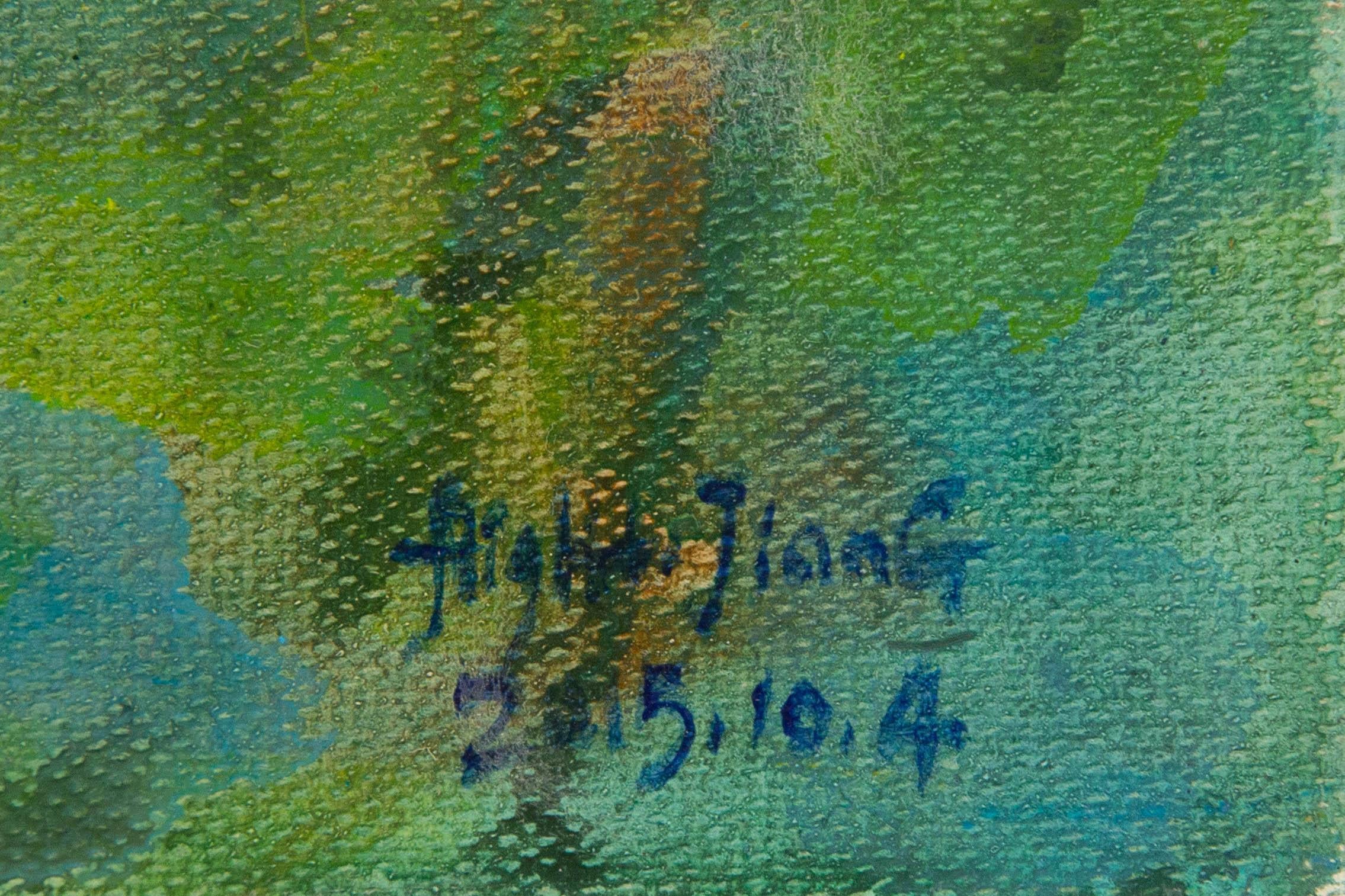 Zhenpeng Zhou Landschaft Original Öl auf Leinwand 