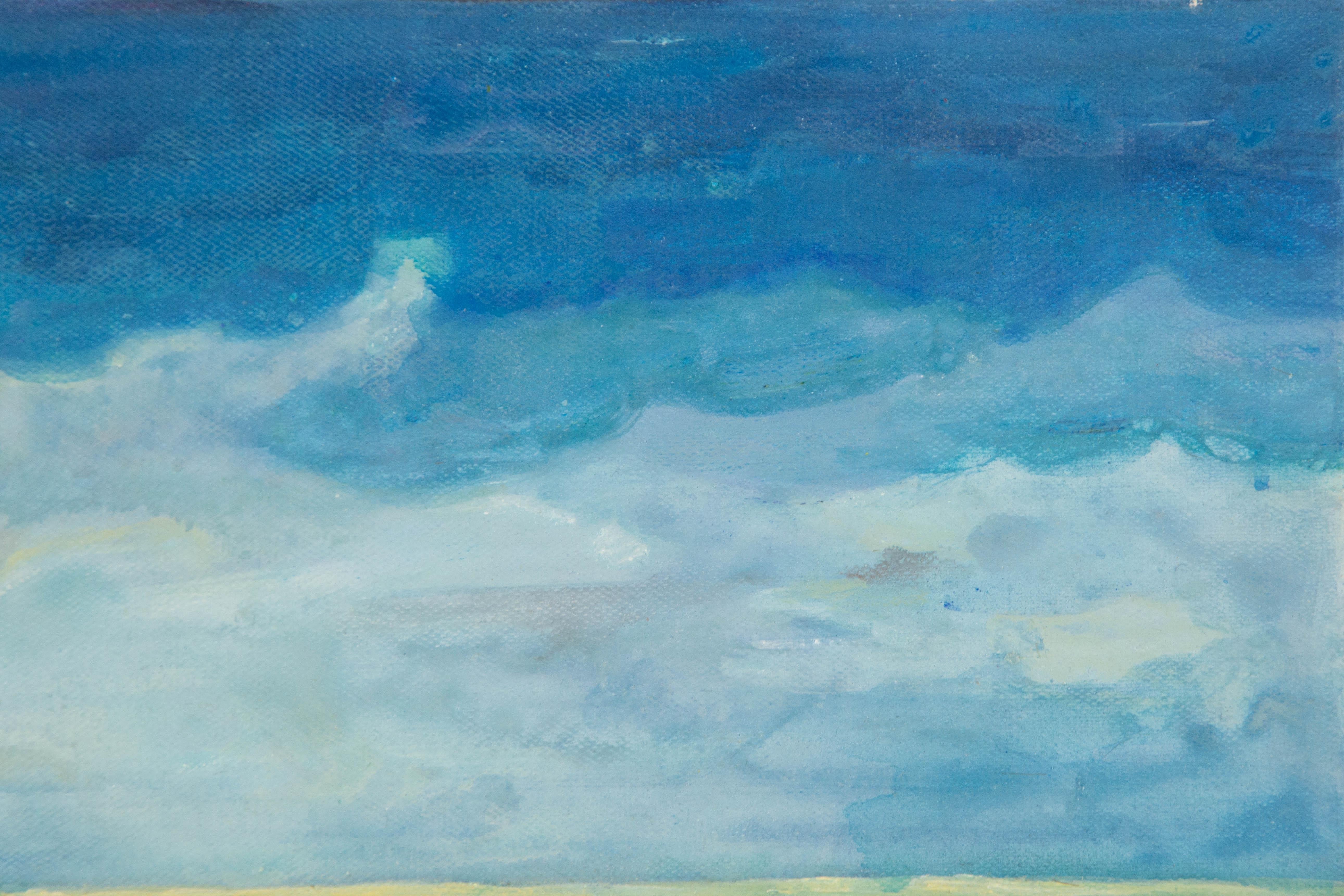 Zhenpeng Zhou Landschaft Original Öl auf Leinwand 