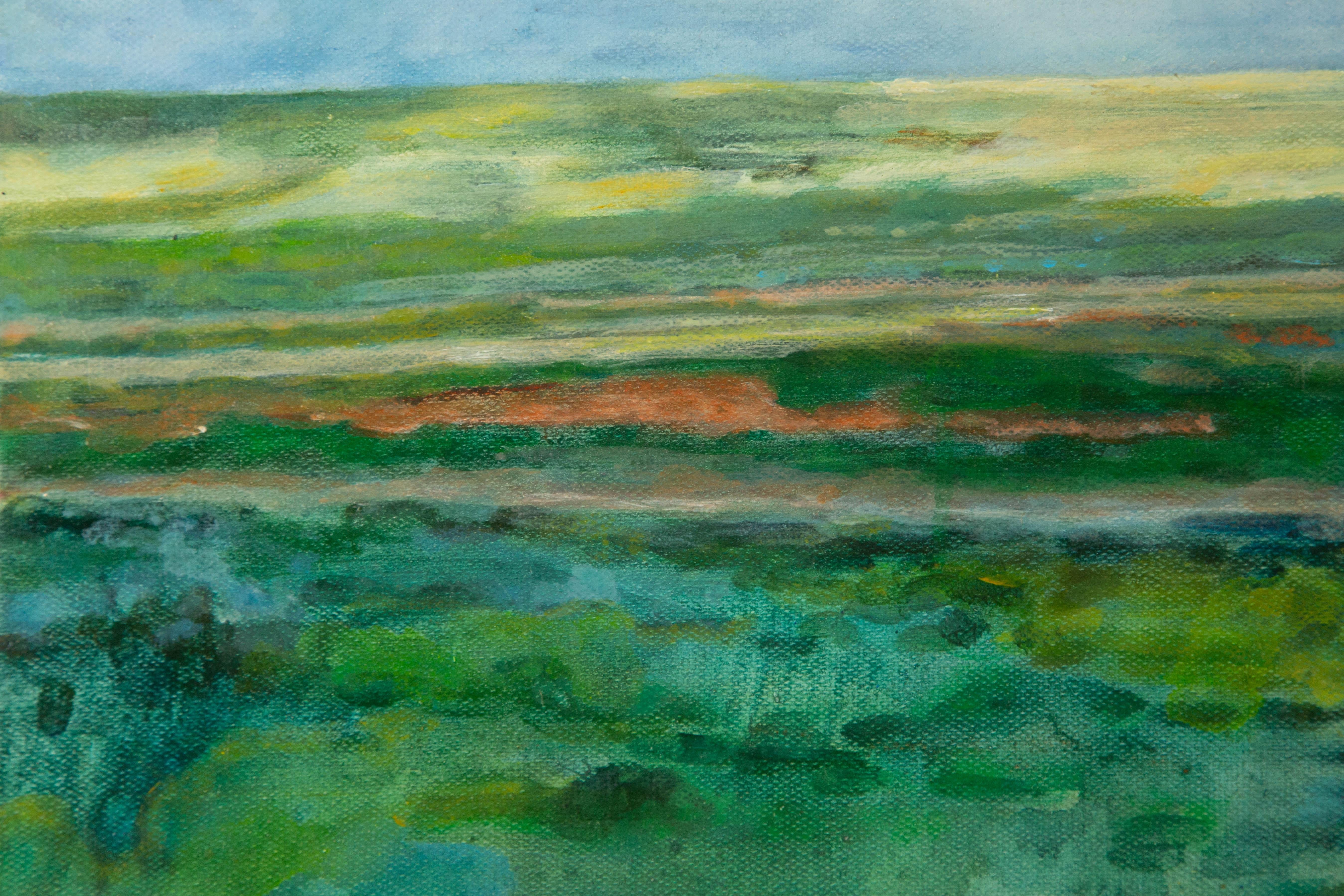 Zhenpeng Zhou Landschaft Original Öl auf Leinwand 