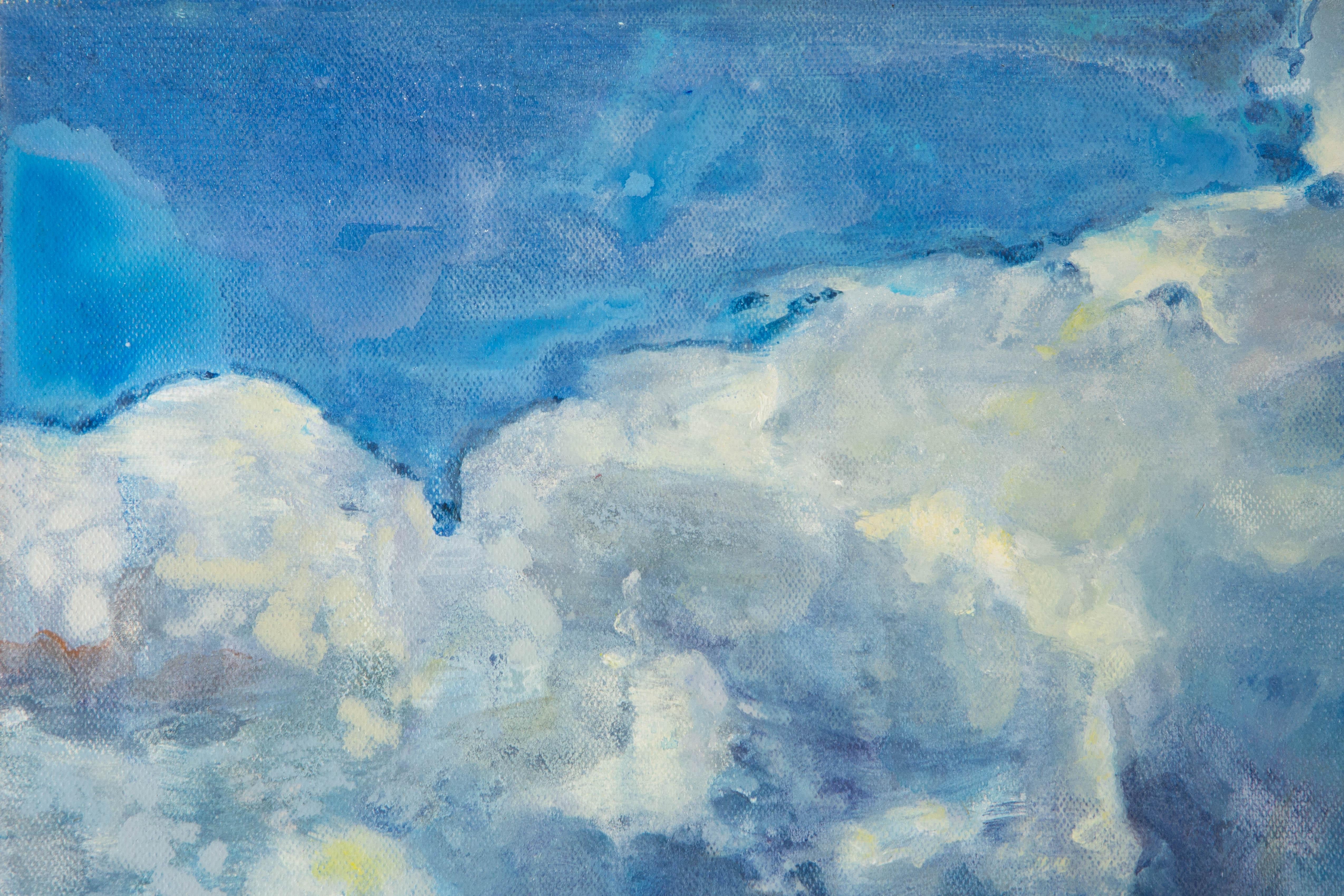 Zhenpeng Zhou Waterscape Original Oil On Canvas 