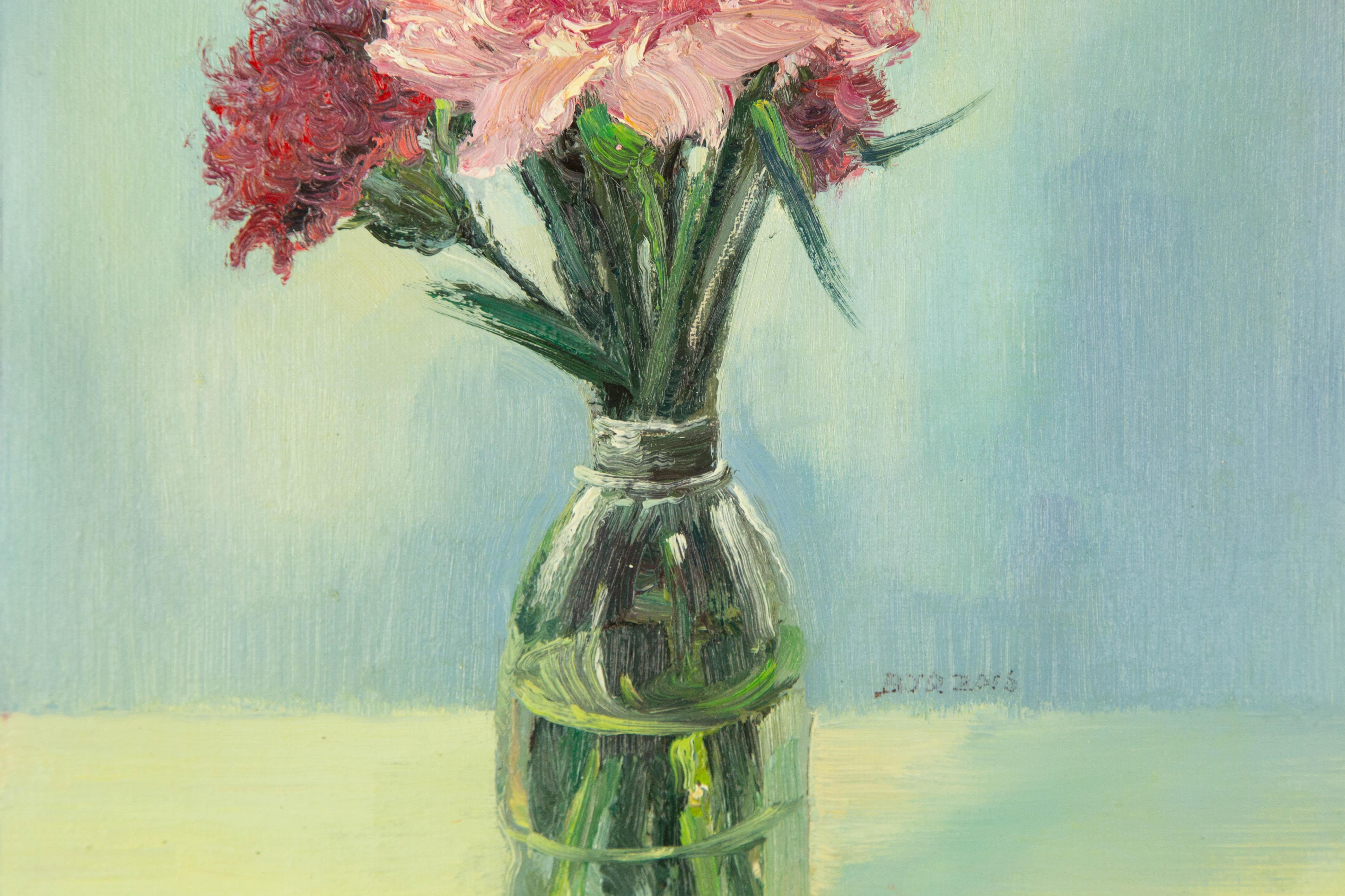 Zhou Zhenpeng Floral Original Öl auf Leinwand 