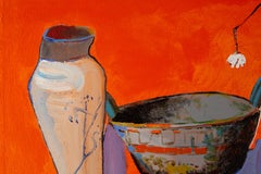 Zhenxing Liu Contemporary Original Mixed Media "Sortiment von Vasen"