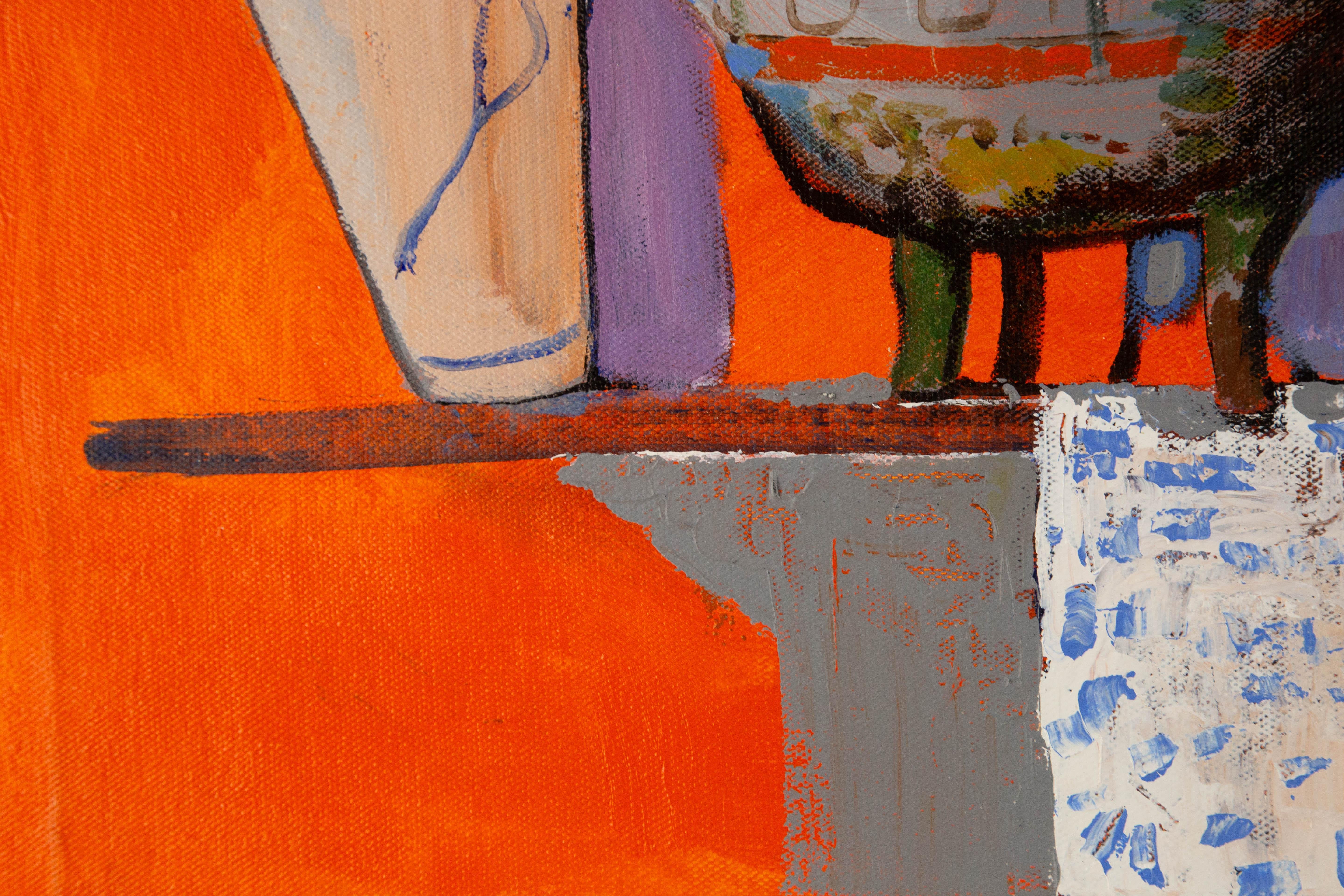 Zhenxing Liu Contemporary Original Mixed Media 