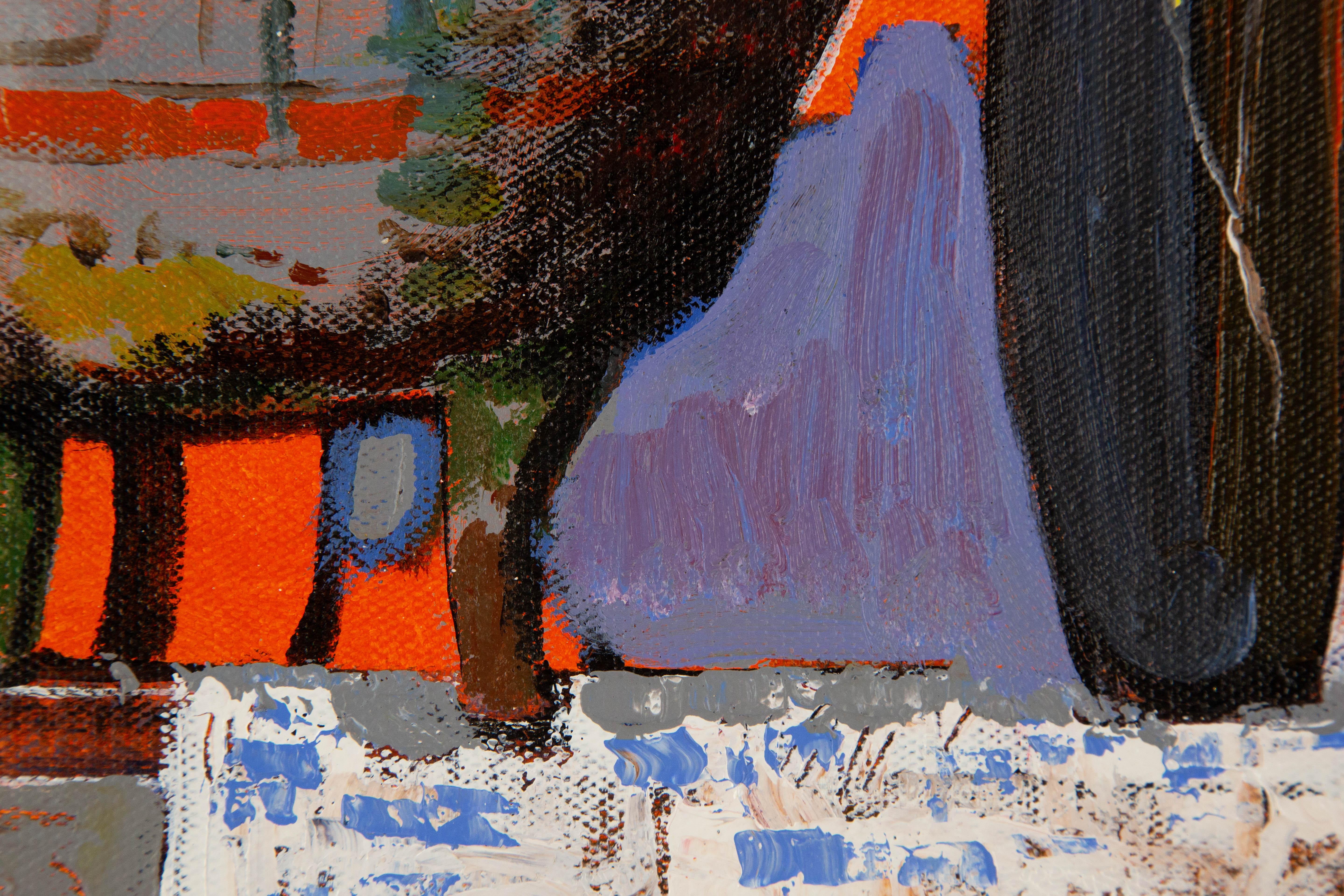 Zhenxing Liu Contemporary Original Mixed Media 