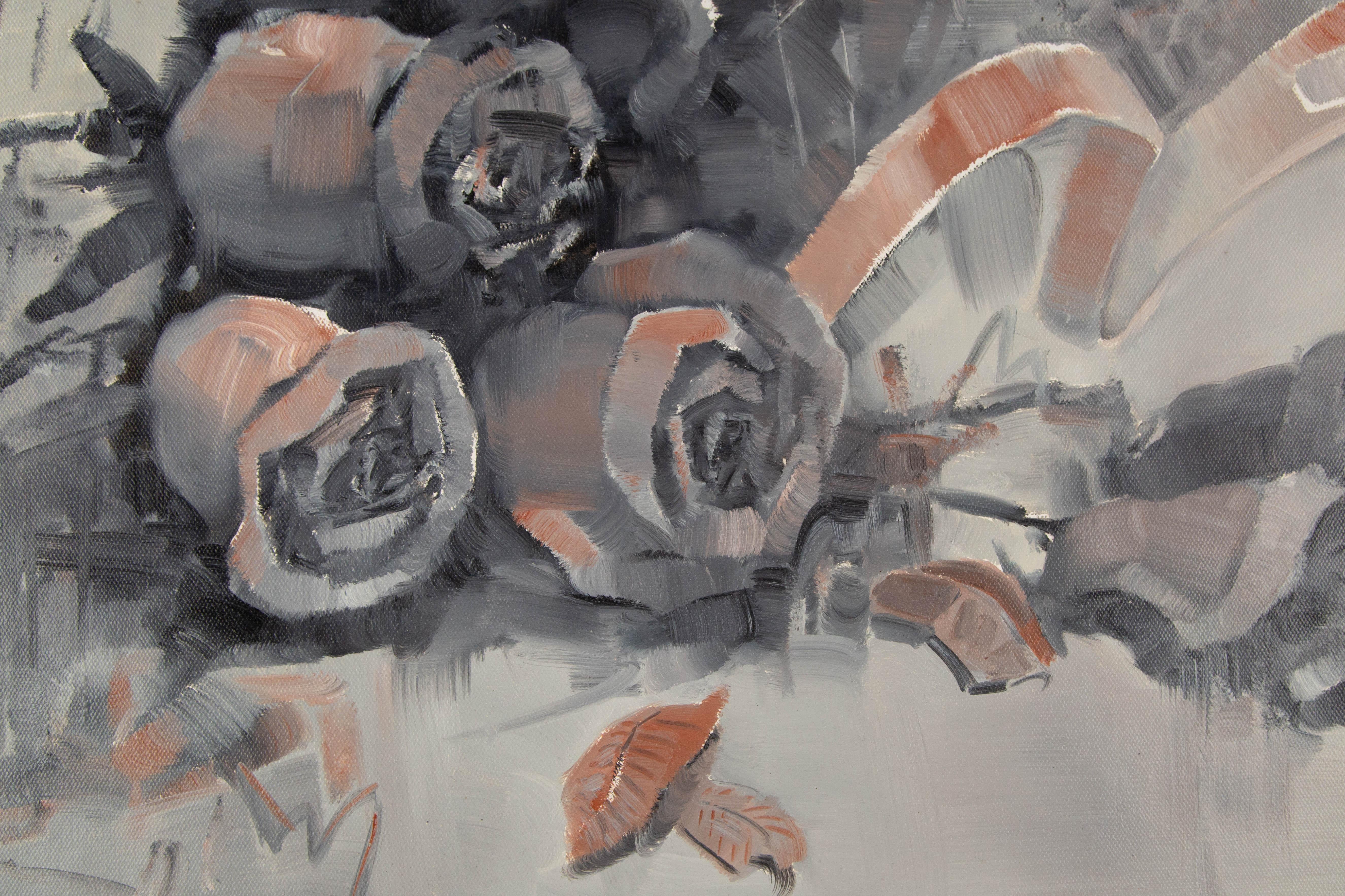 Zhenyan Zhao Zeitgenössisches Original-Ölgemälde 