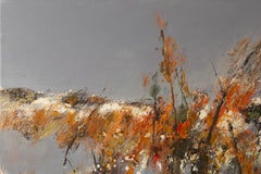 Zhenzhong Liu Abstract Original Oil On Canvas "Winter Snow"