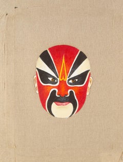 Zhifei Lin Bodegón Original Óleo Sobre Lienzo "Ópera Facial IV"