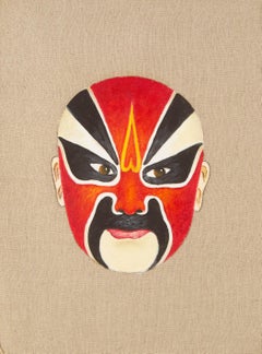 Zhifei Lin Bodegón Original Óleo Sobre Lienzo "Ópera Facial IV"