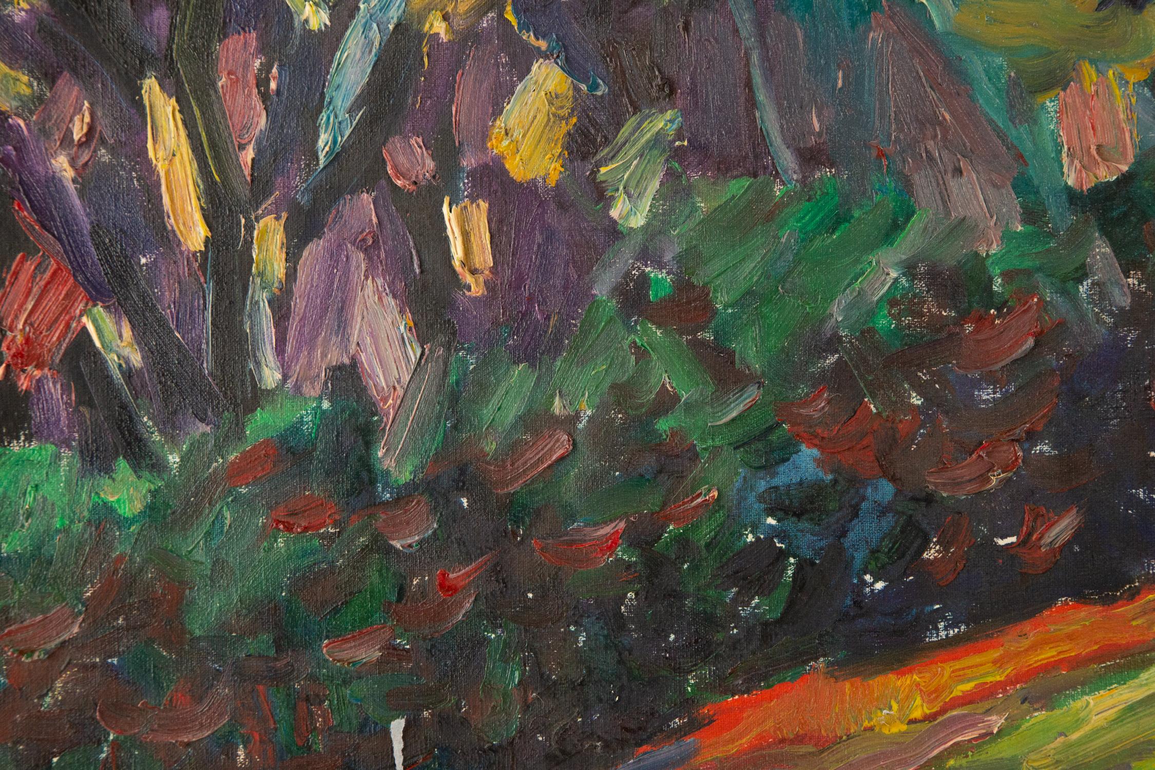 Paisaje Zhihui Pintura al óleo original 