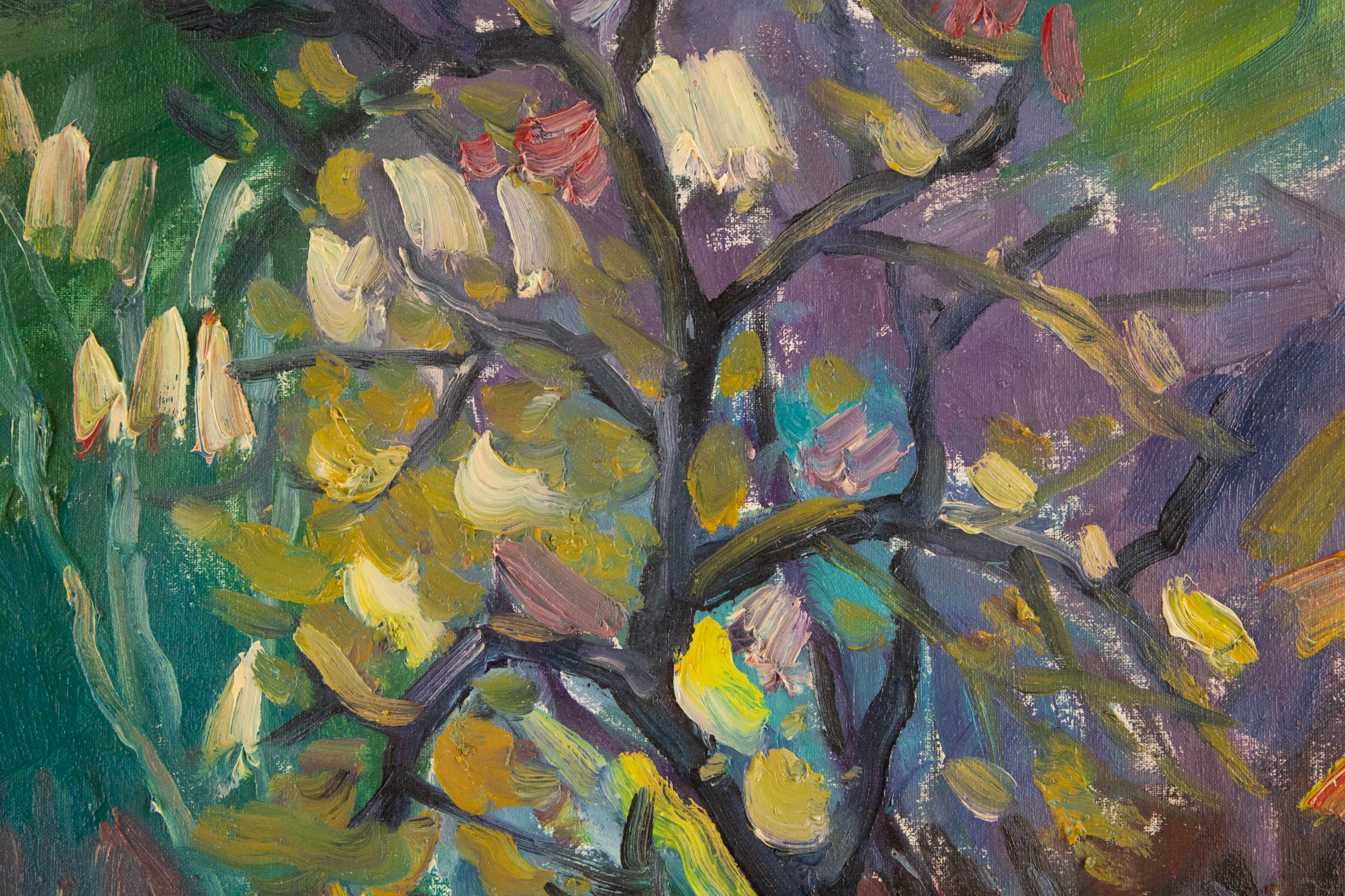 Paisaje Zhihui Pintura al óleo original 