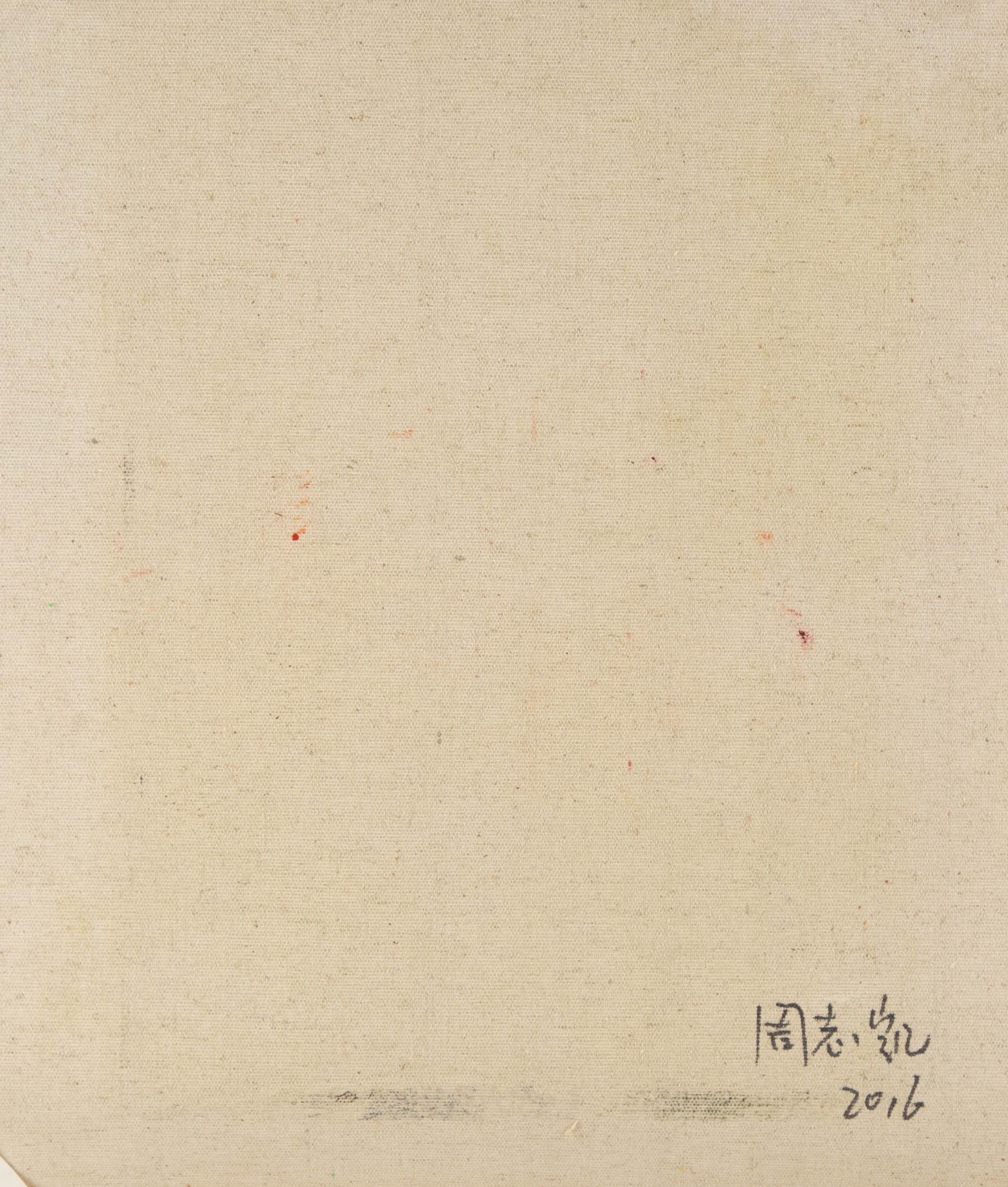 Zhikai Zhou Landscape Original Oil On Canvas 