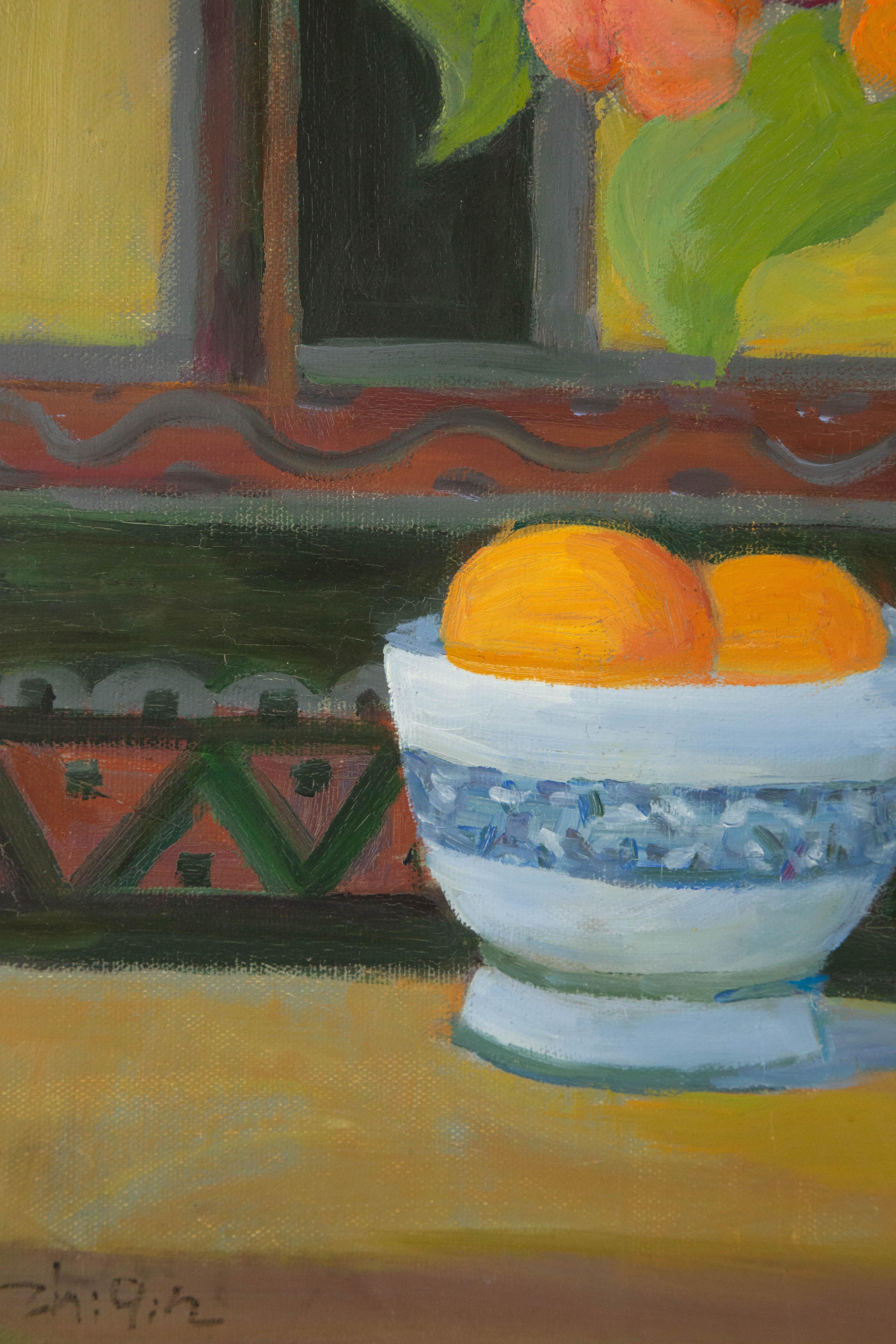 Zhiqin Yu Contemporary Original Oil On Canvas 
