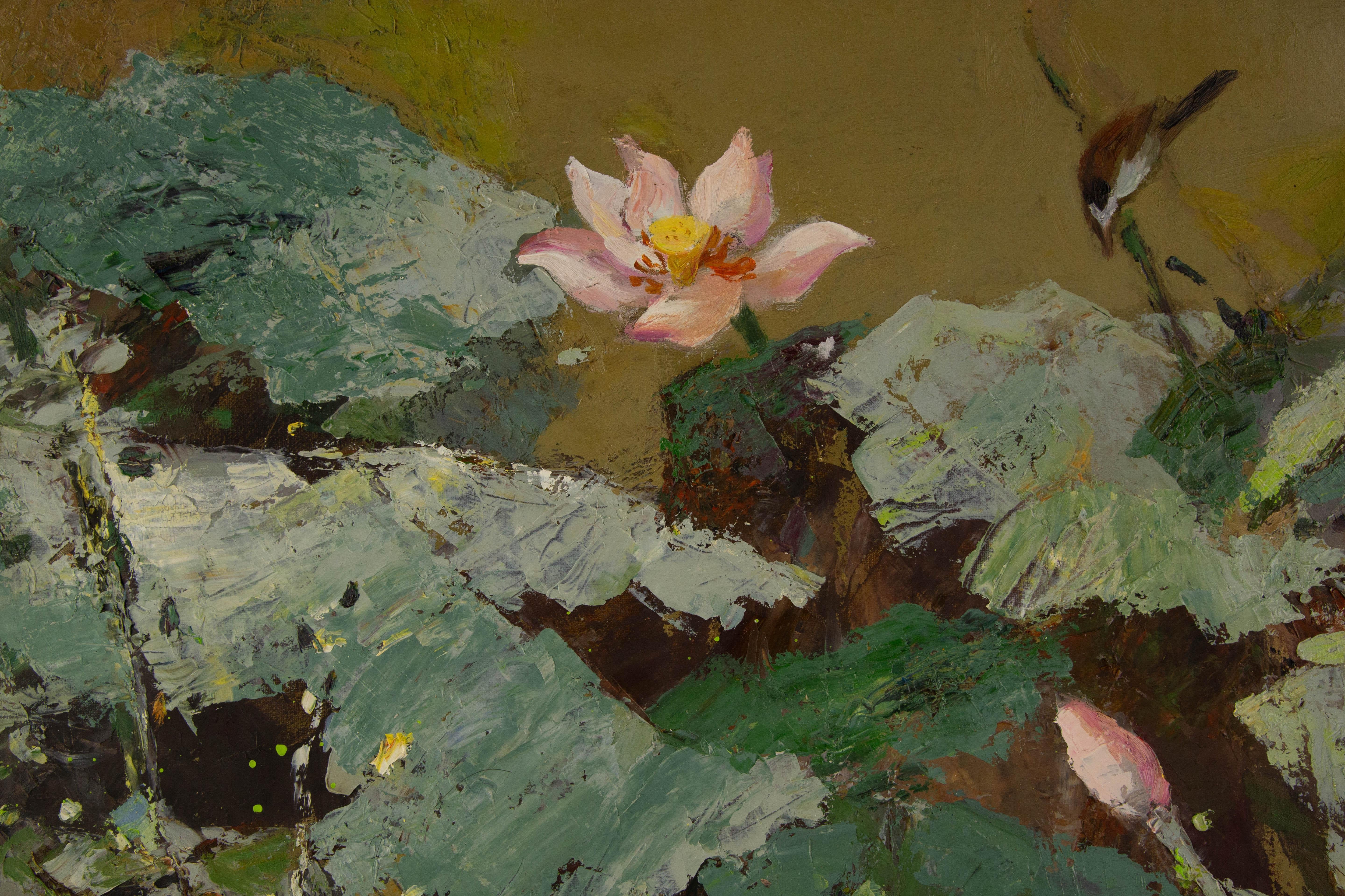 Zhiqin Yu Contemporary Original Oil On Canvas 