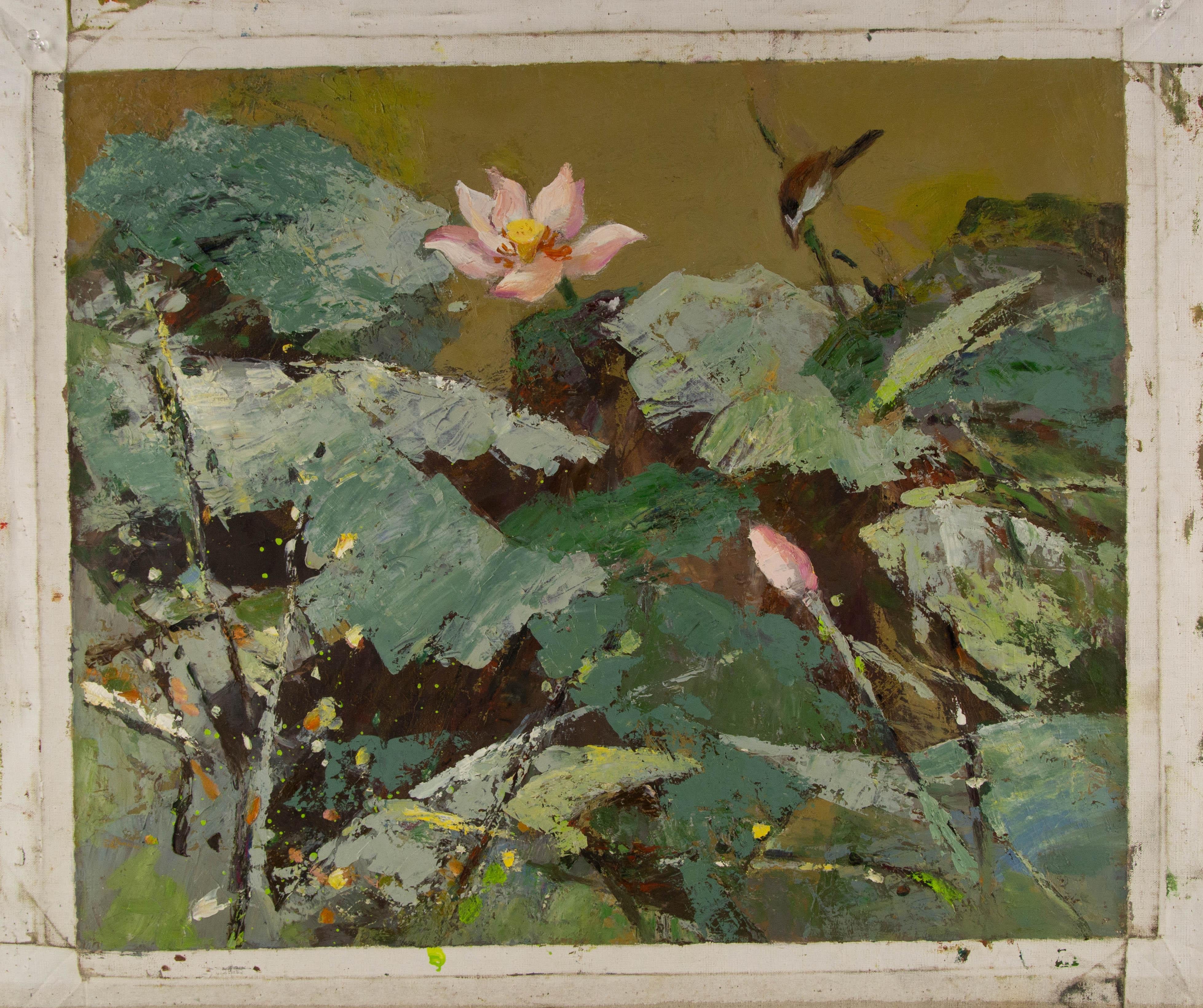 Zhiqin Yu Contemporary Original Oil On Canvas 