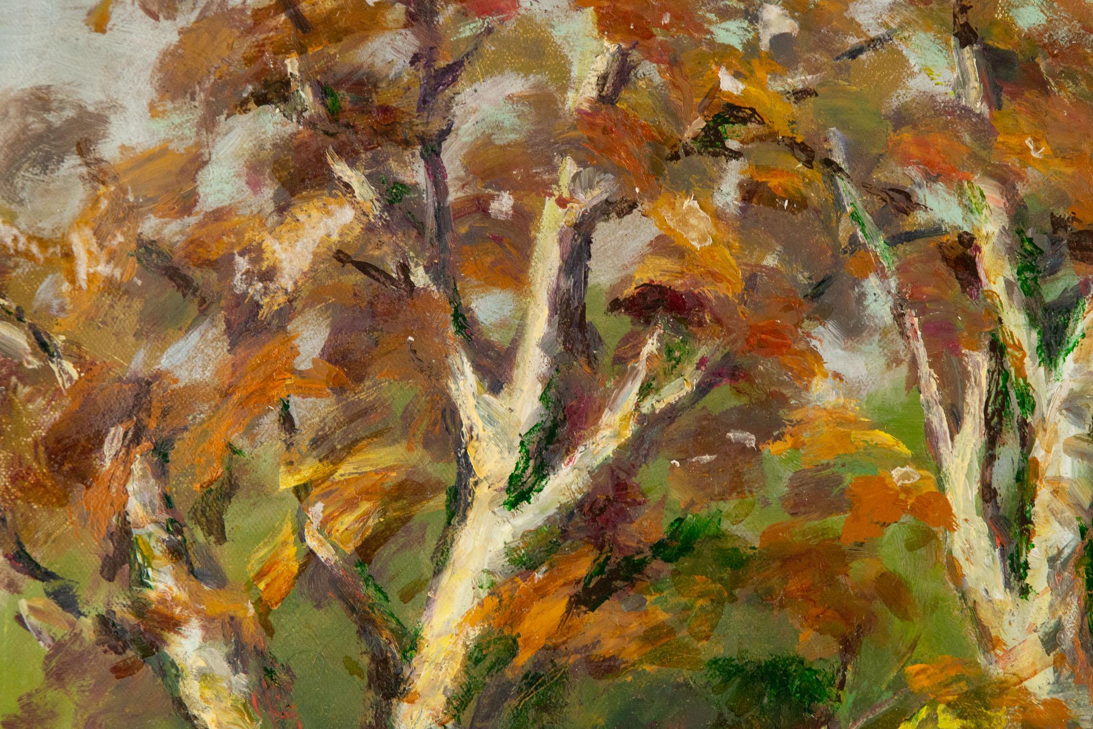 ZhiQin Yu Landschaft, Original, Ölgemälde auf Leinwand, „Lost Beauty 2“ im Angebot 1