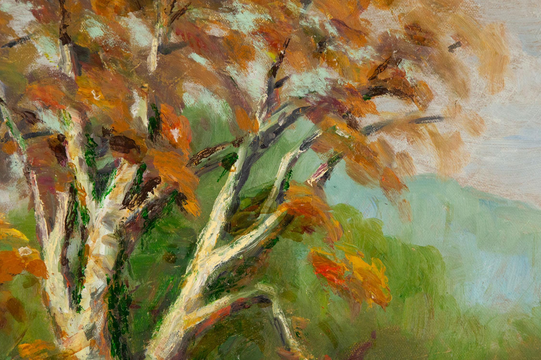ZhiQin Yu Landschaft, Original, Ölgemälde auf Leinwand, „Lost Beauty 2“ im Angebot 3