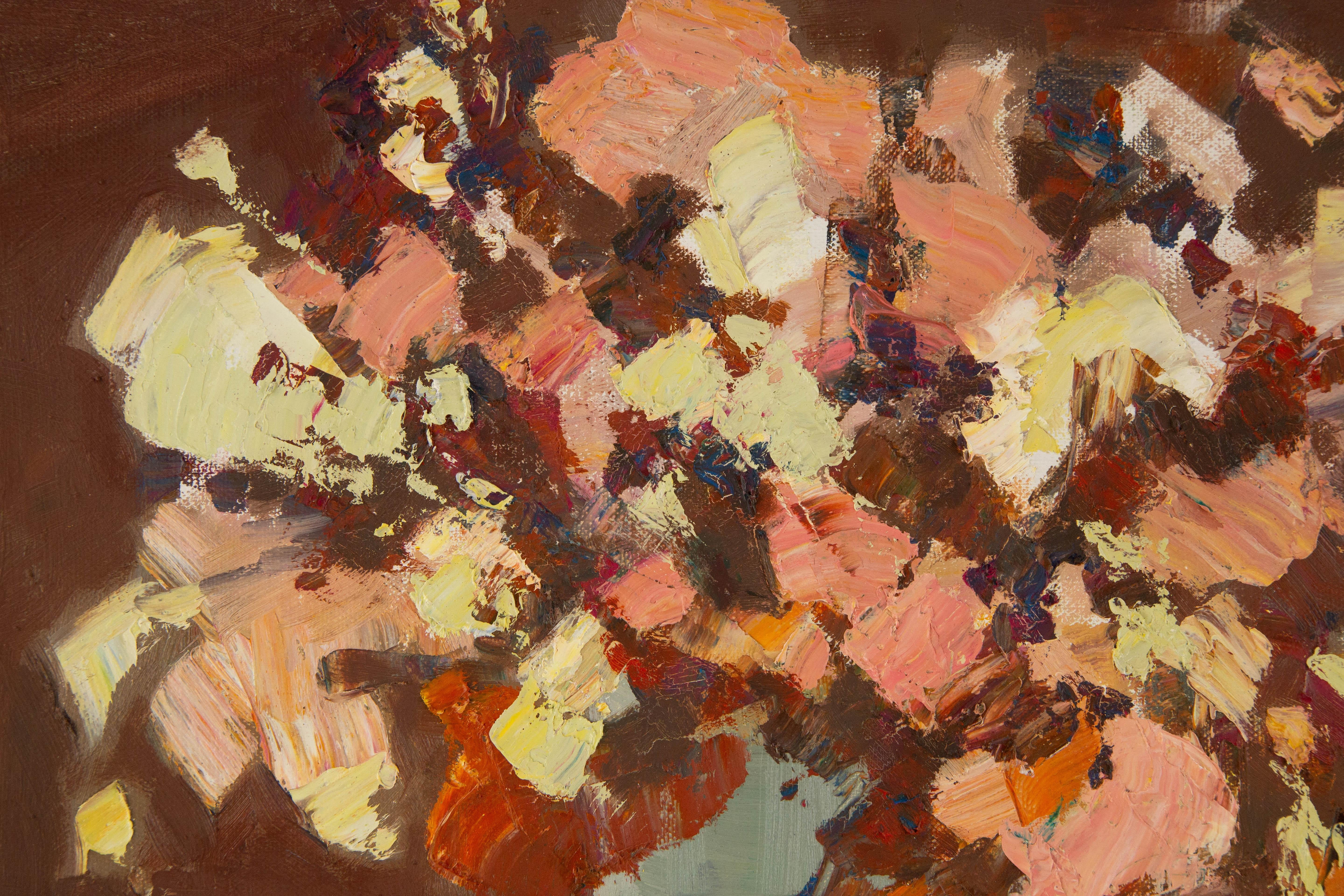 Zhiqin Yu Stillleben, Original-Ölgemälde „Verlorene Schönheit“, Original – Painting von ZhiQin Yu