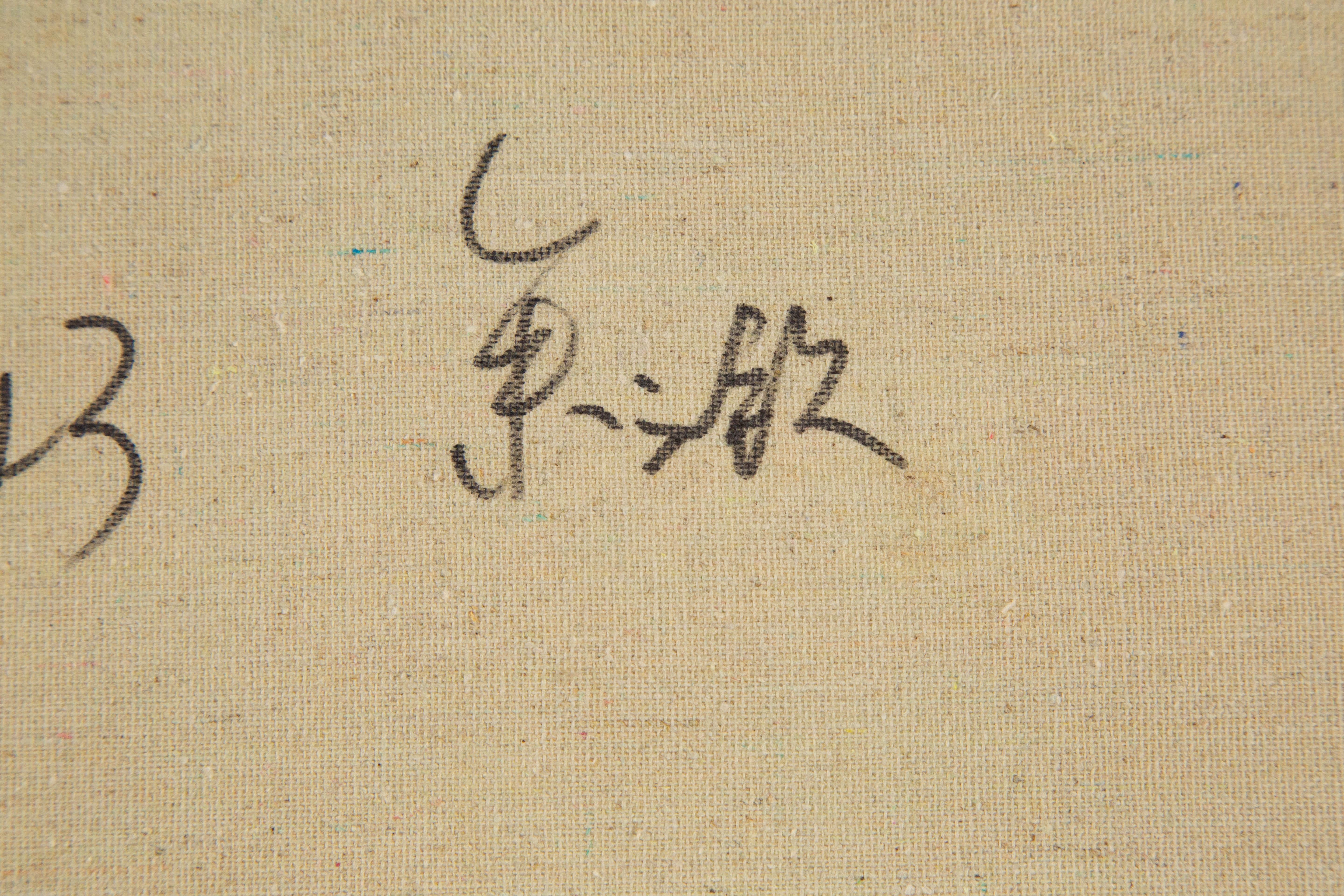 Zhiqin Yu Stillleben, Original-Ölgemälde „Verlorene Schönheit“, Original im Angebot 3