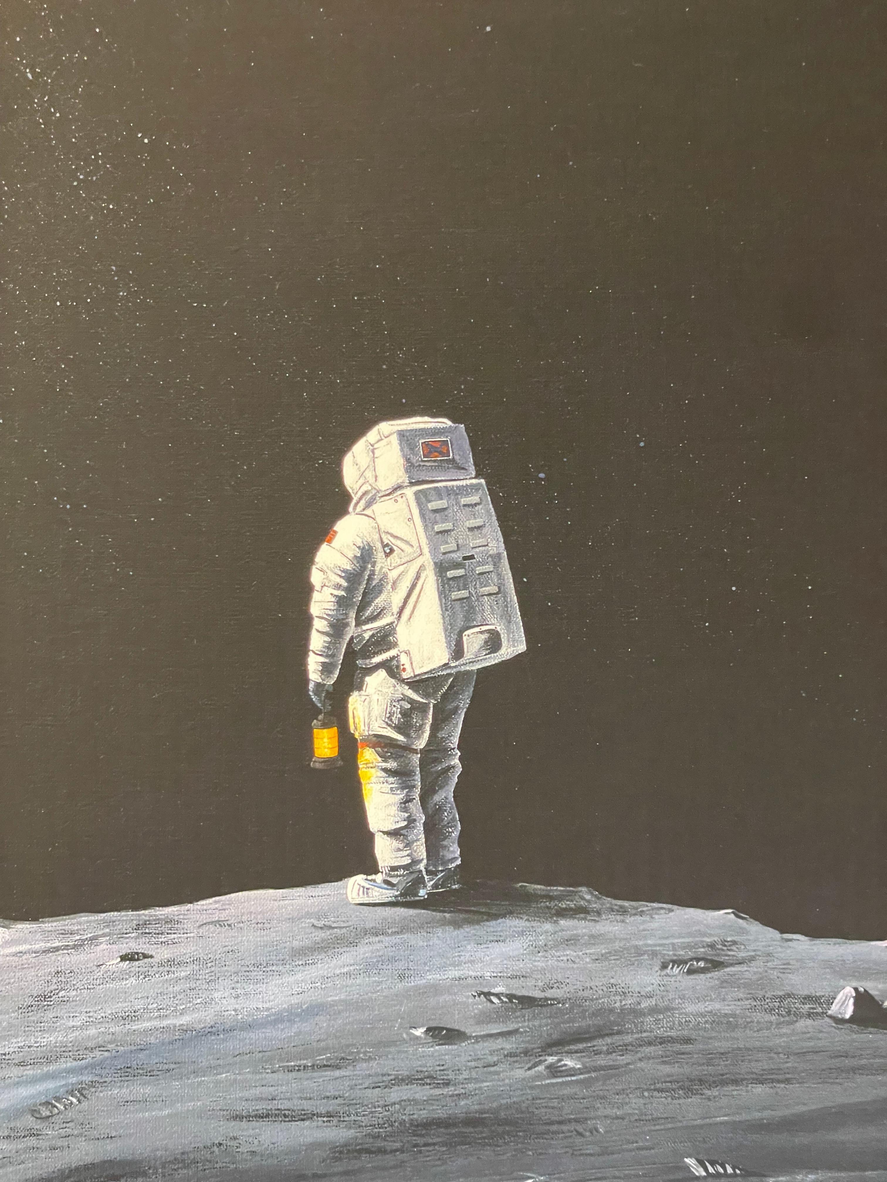 Jing Zhiyong „A Beacon“ Zeitgenössische Kunst Astronauten-Serie im Angebot 2