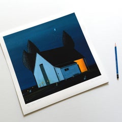 Zhiyong Jing Silkscreen Print "Light Station"