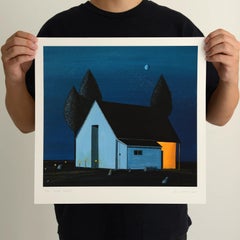 Zhiyong Jing Serigrafia "Stazione luminosa