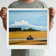 Zhiyong Jing Silkscreen Print "Rainbow Limited" Edition of 100