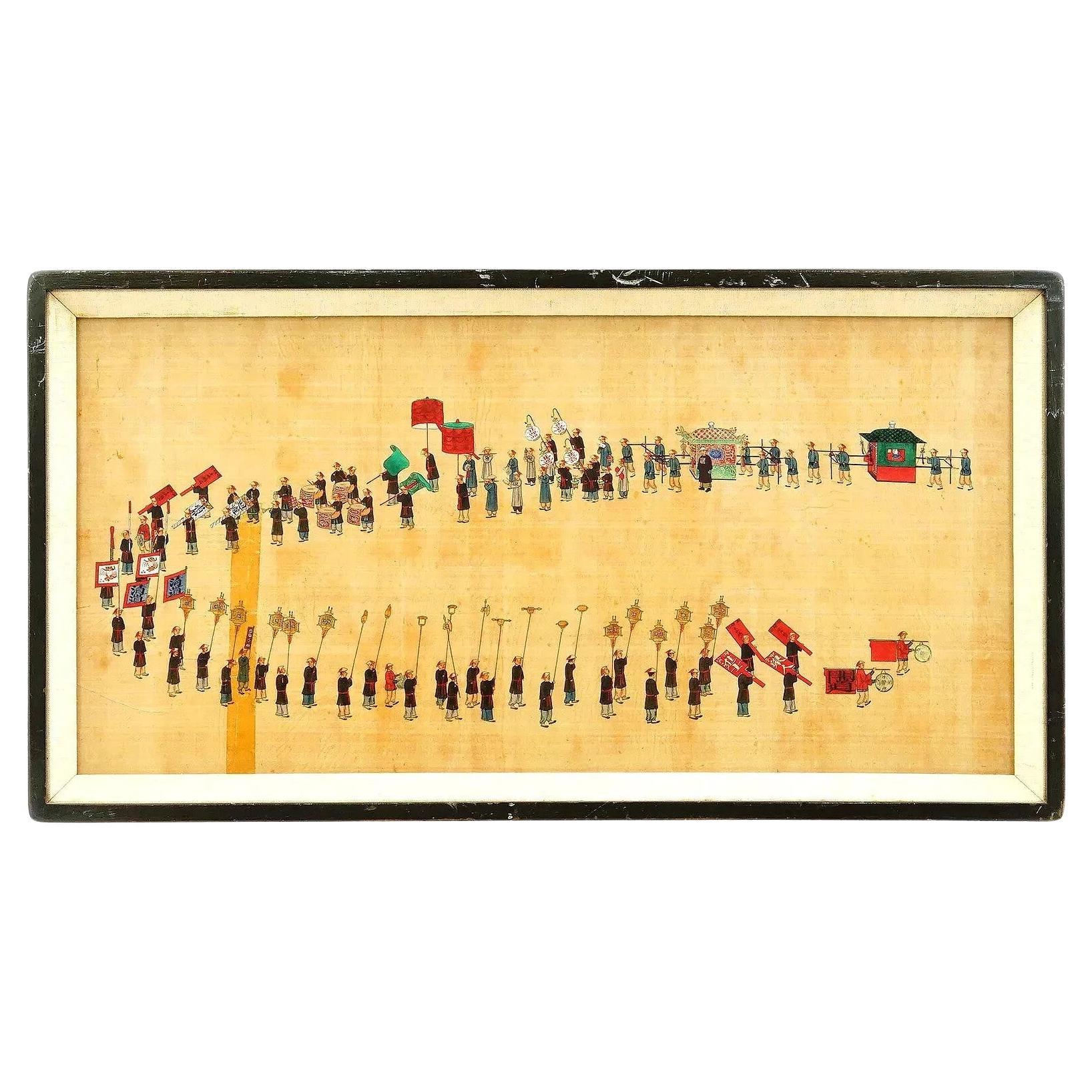 Zhou Peichun Manner Chinese Watercolor Painting