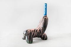 Zhou Yilun Silla Negra Contemporánea de la Serie "Sillas de Animales" China, 2021