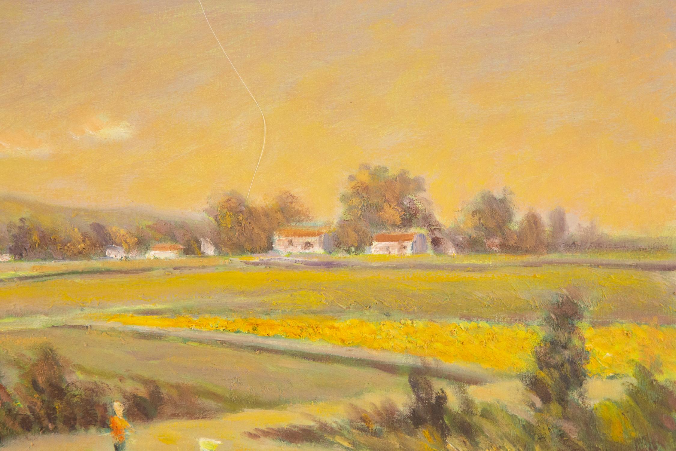 Zhu Li Impressionist Original Oil Painting 