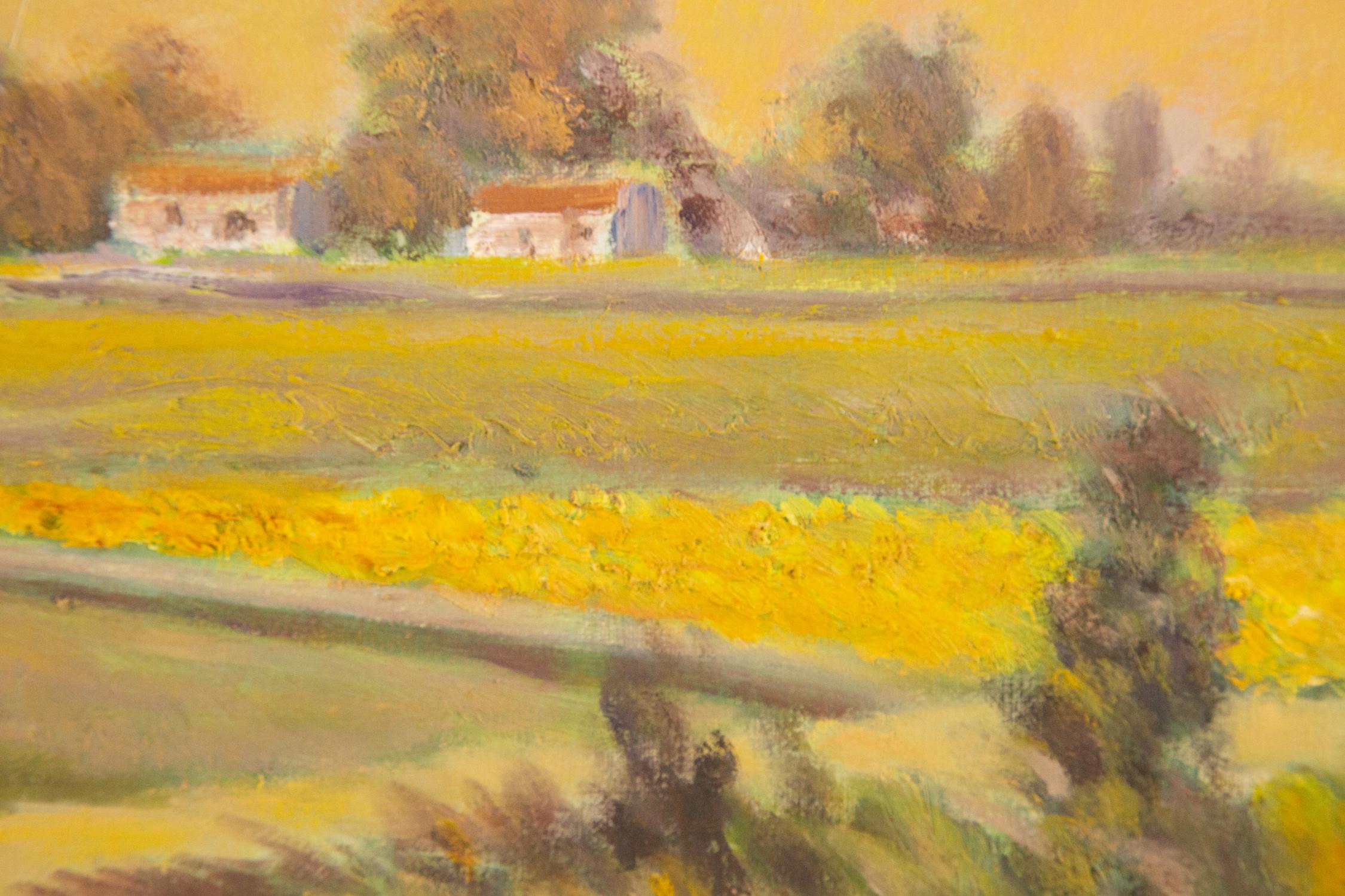 Zhu Li Impressionist Original Oil Painting 