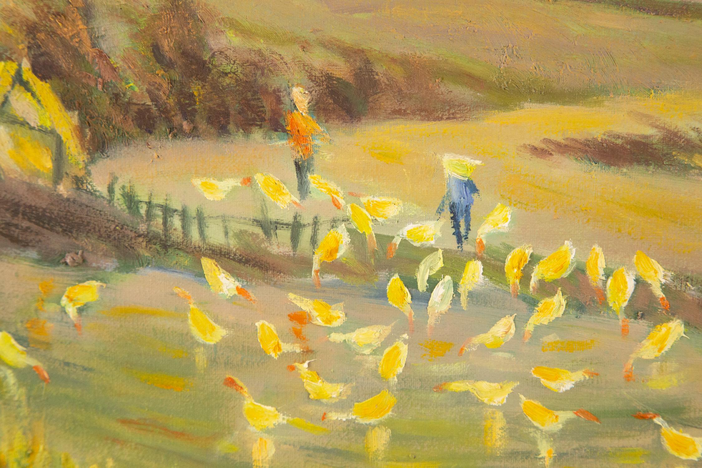 Zhu Li Impressionist Original Oil Painting 