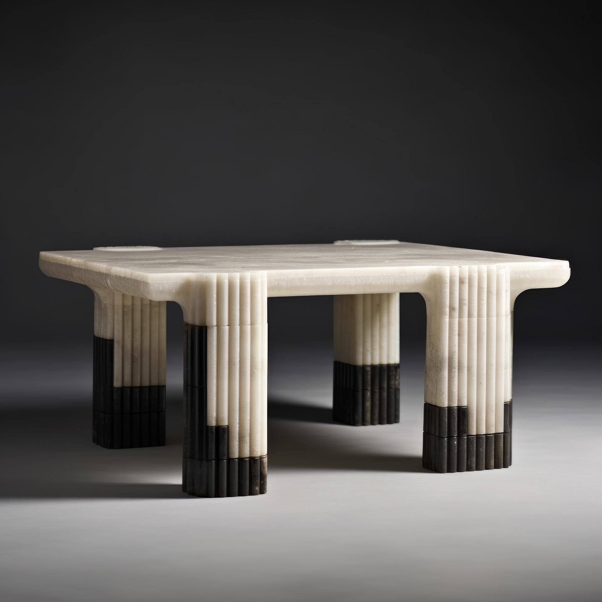 Zhuang Shi Pai Coffee Table by objective OBJECT Studio
Dimensions: D 101.5 x W 106.5 x H 53.5 cm 
Materials: Marble.


objective OBJECT
an embodiment of our architectural ethos.

We represent an unwavering dedication to truth, impartiality, and the