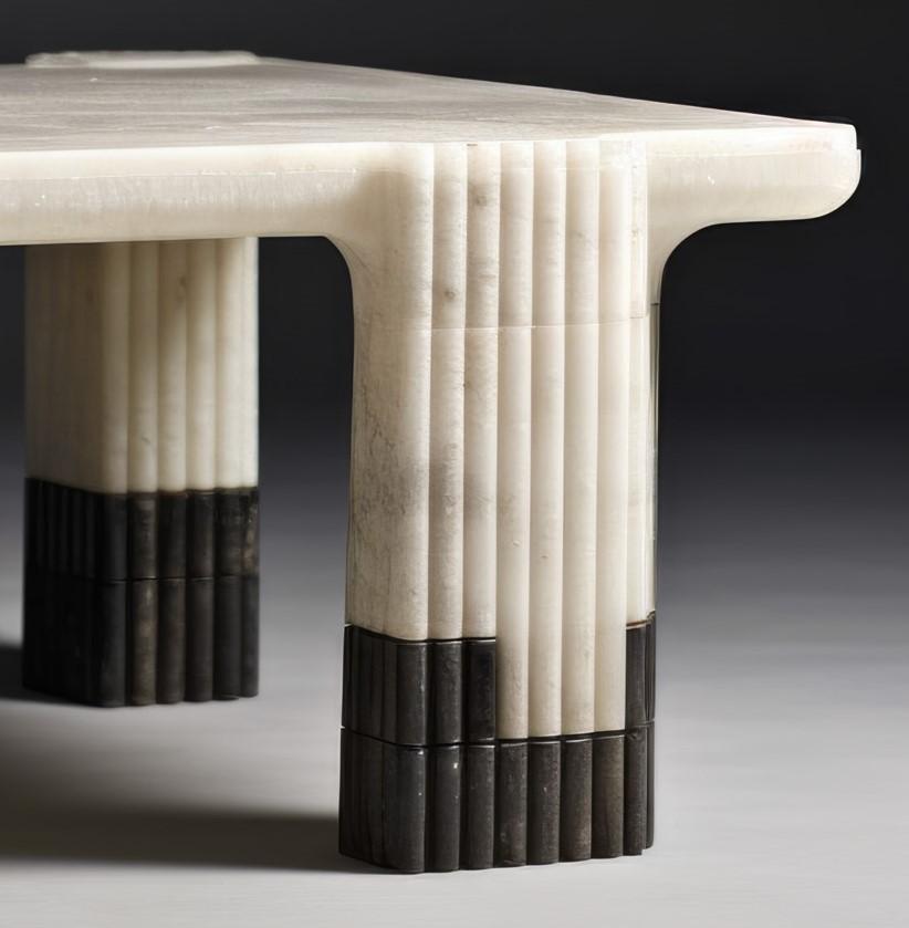 Chinese Zhuang Shi Pai Coffee Table by objective OBJECT Studio For Sale