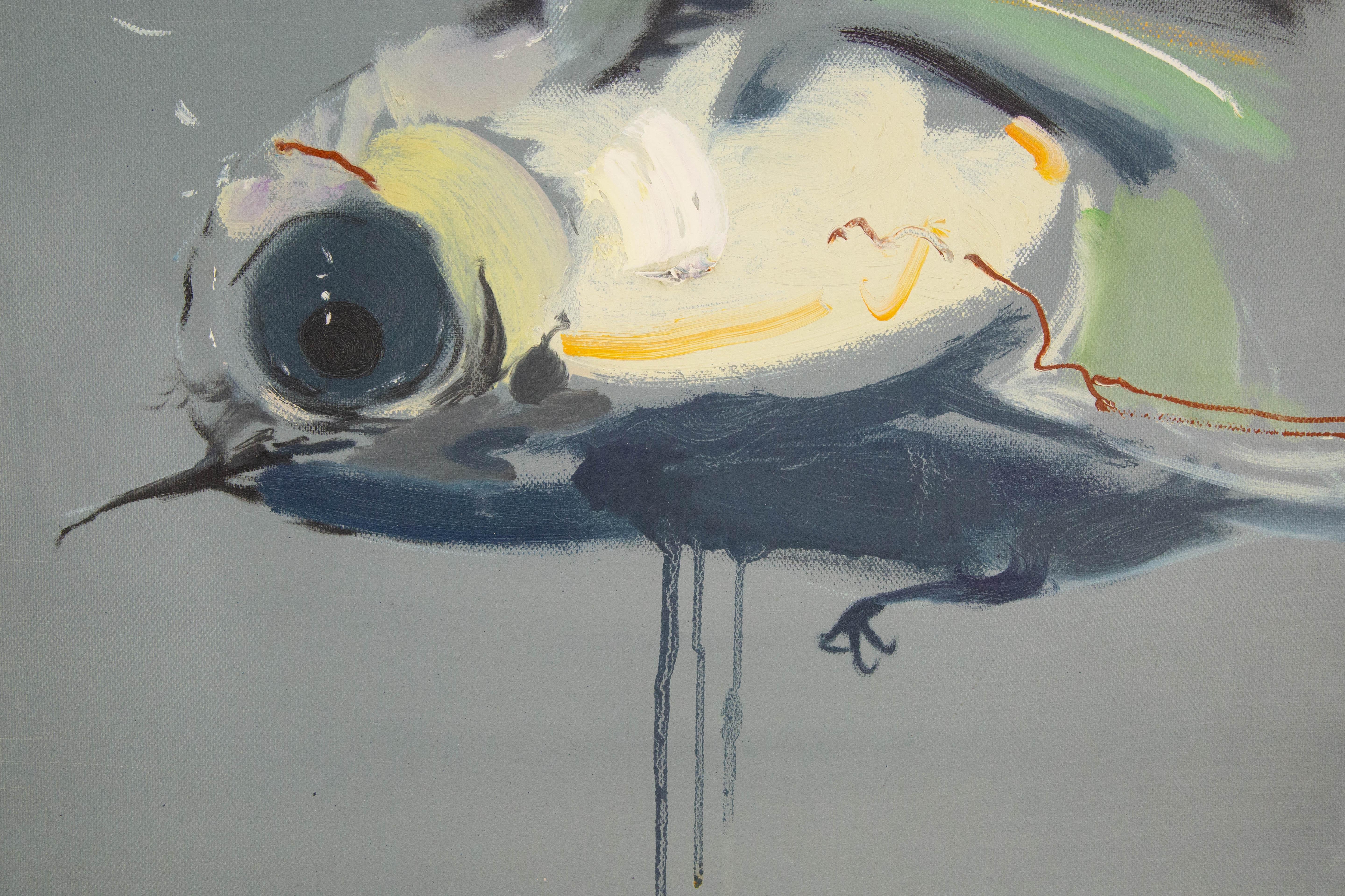 Zhuo Ii Animal Original Oil On Canvas 