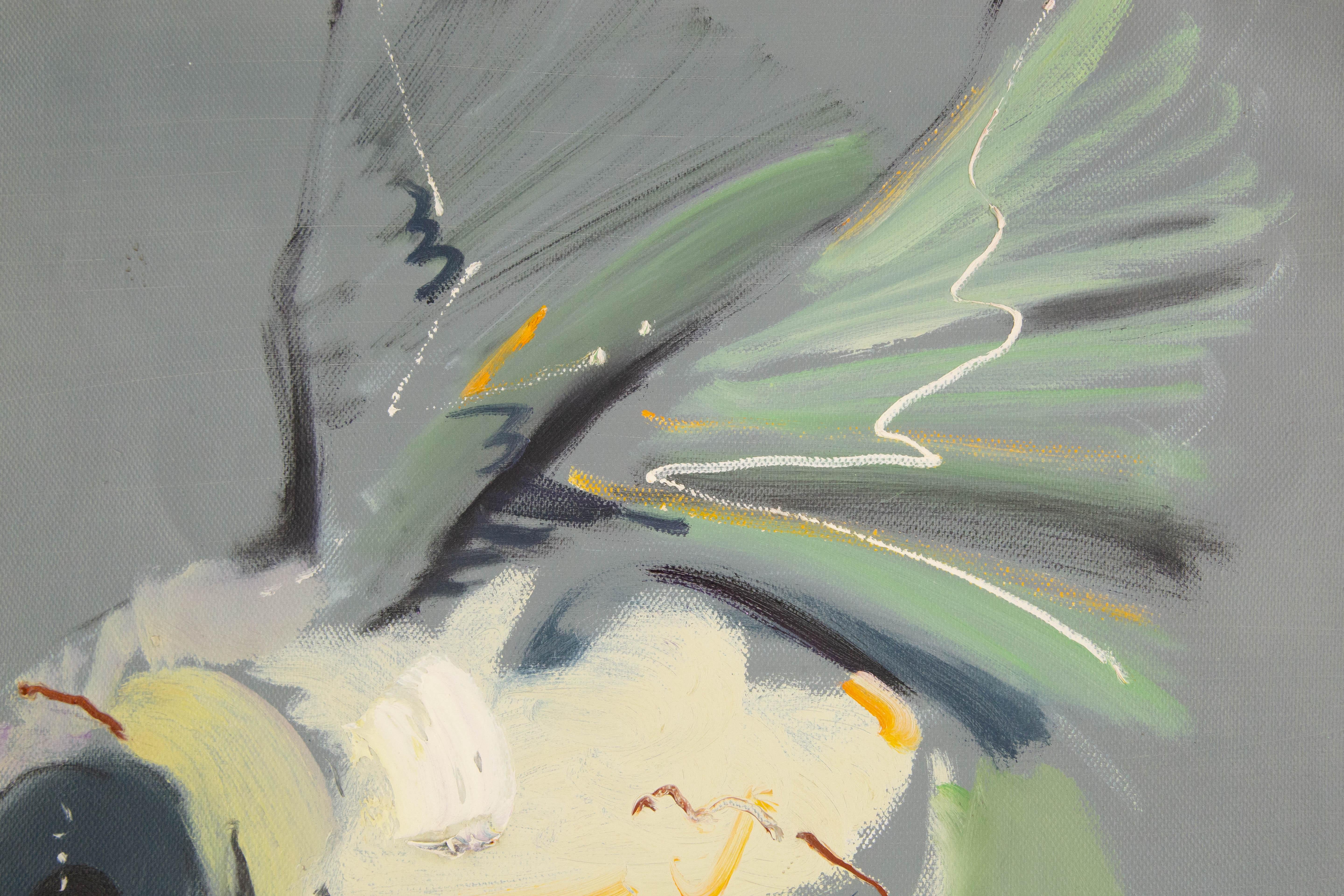 Zhuo Ii Animal Original Oil On Canvas 