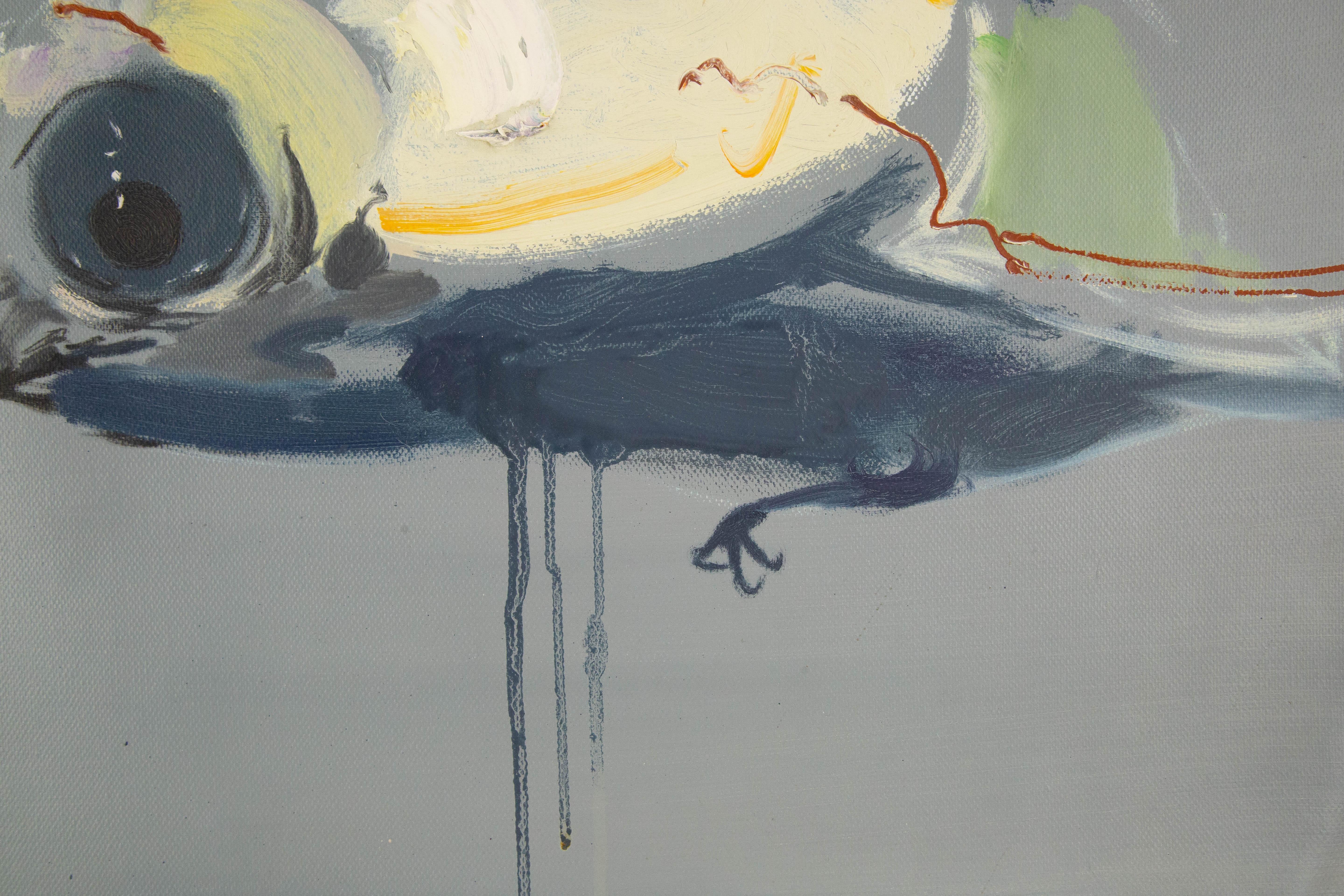 Zhuo Ii Animal Original Oil On Canvas 